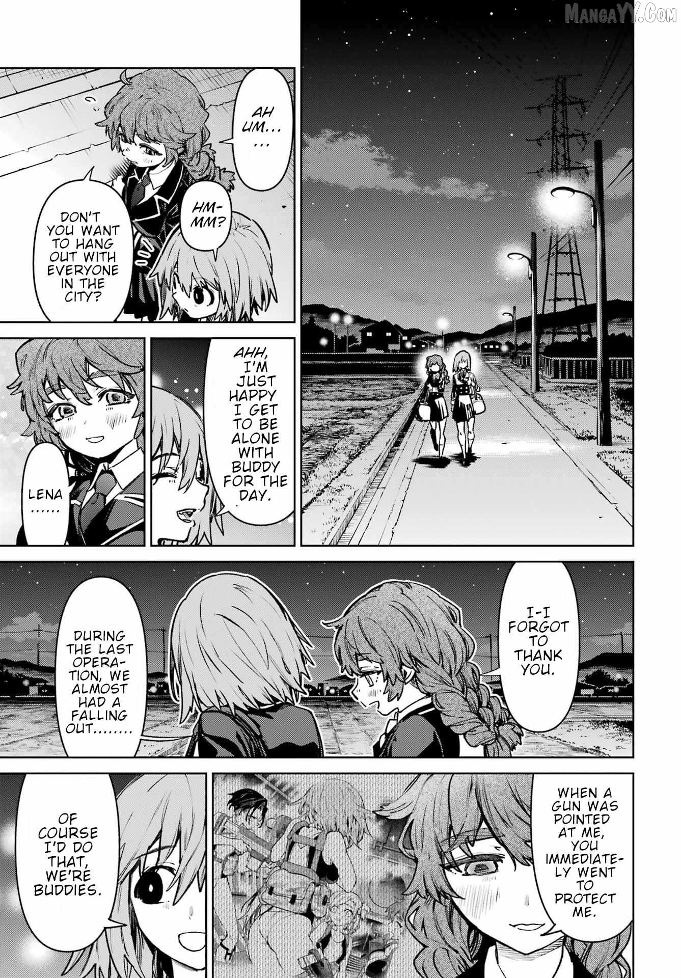 Gakuen Sensuikan-tai: Mermaid Girls Chapter 11 - page 12