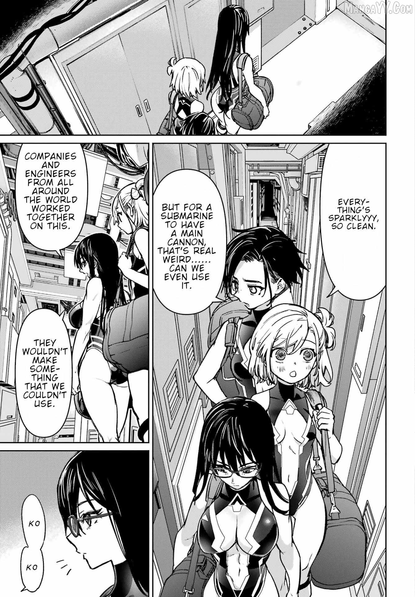 Gakuen Sensuikan-tai: Mermaid Girls Chapter 11 - page 16