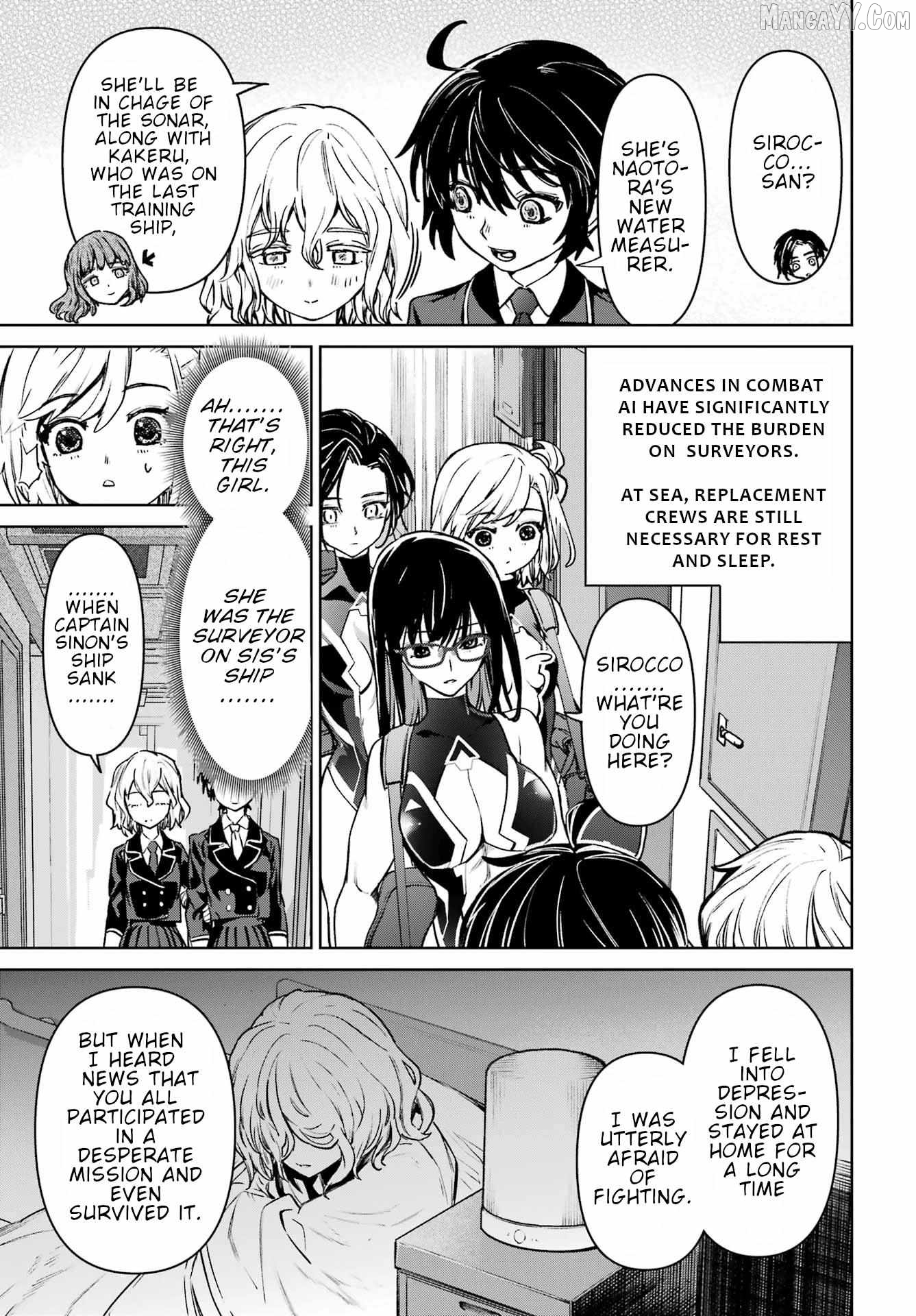 Gakuen Sensuikan-tai: Mermaid Girls Chapter 11 - page 18