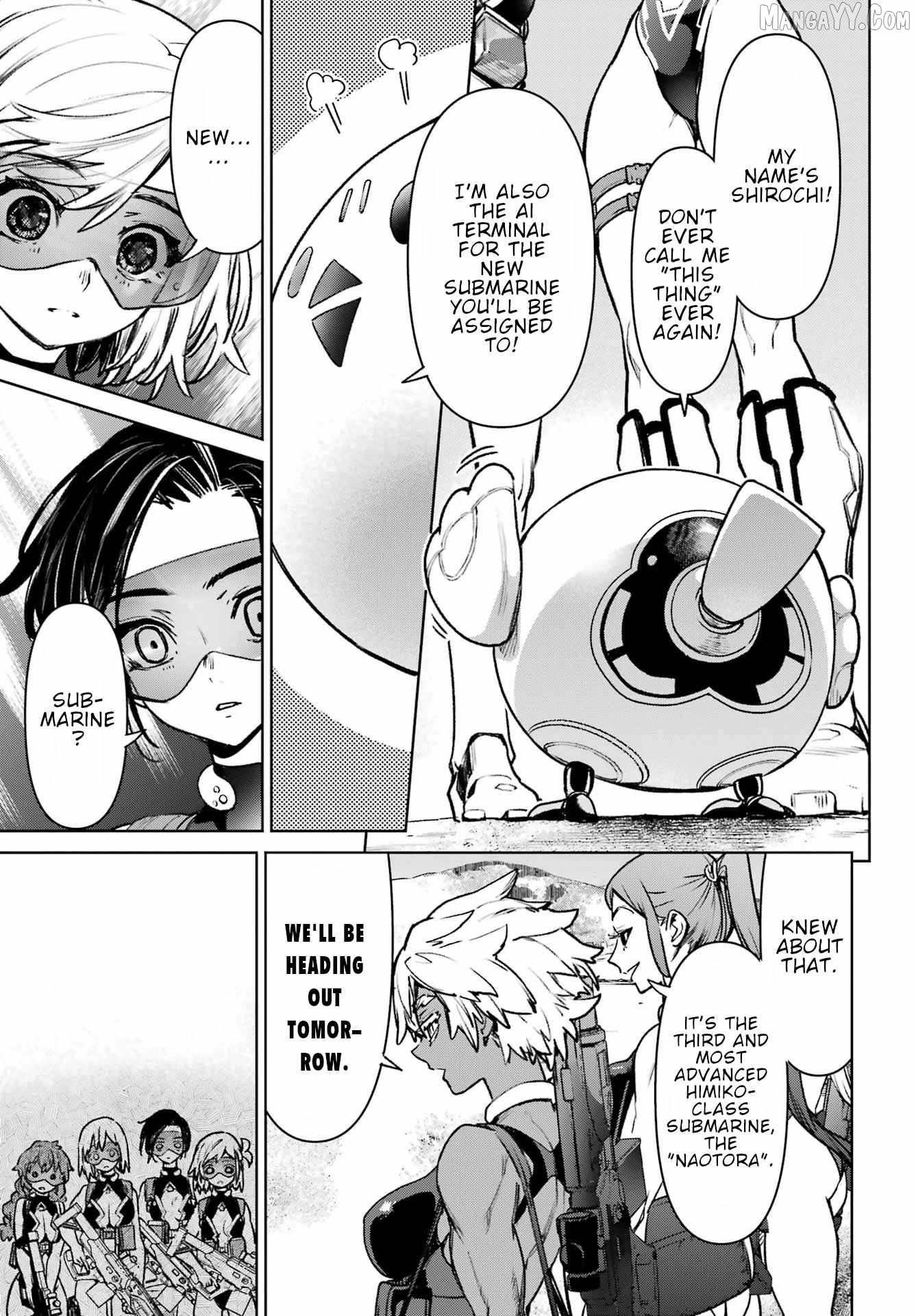 Gakuen Sensuikan-tai: Mermaid Girls Chapter 11 - page 4