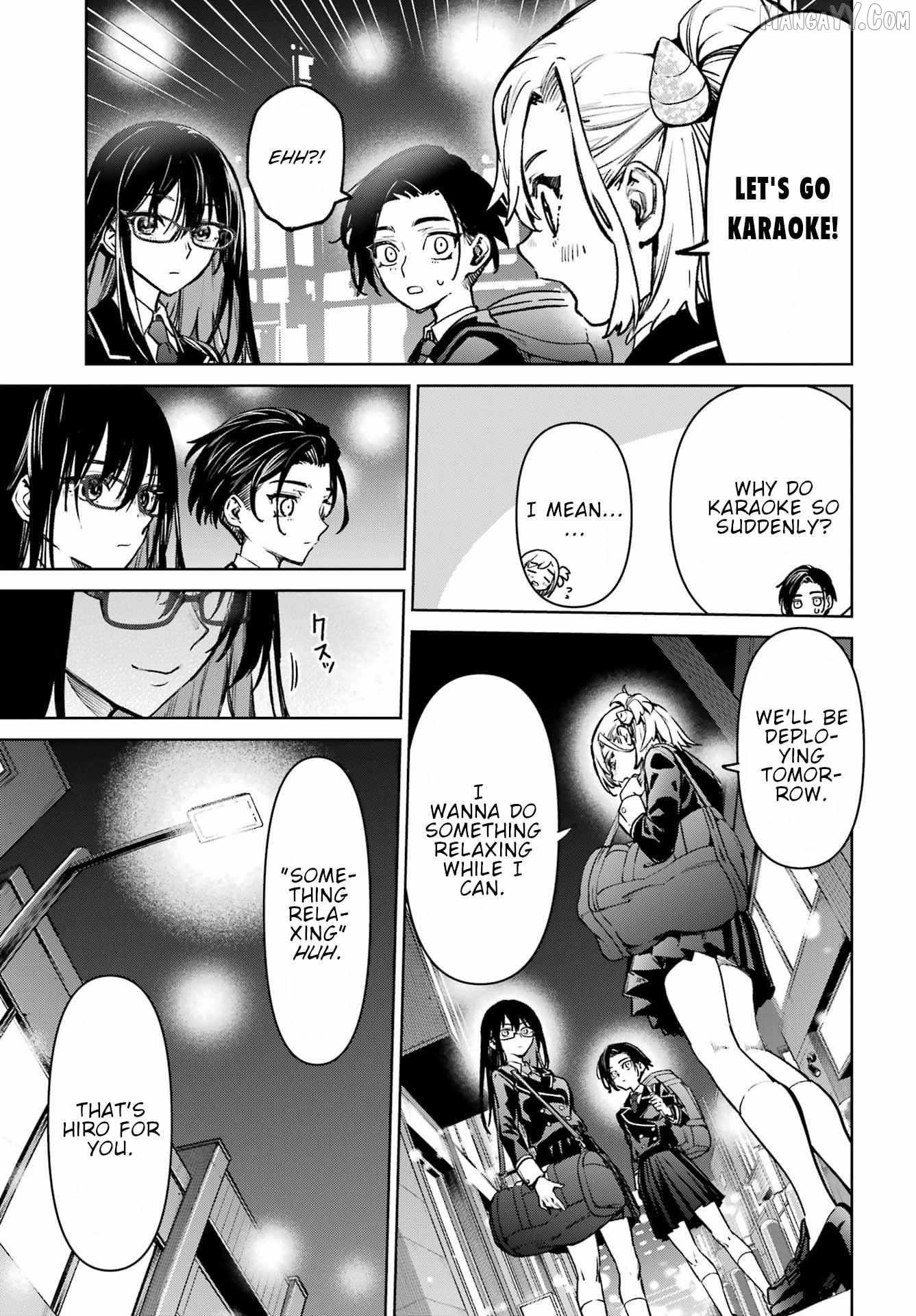 Gakuen Sensuikan-tai: Mermaid Girls Chapter 11 - page 8
