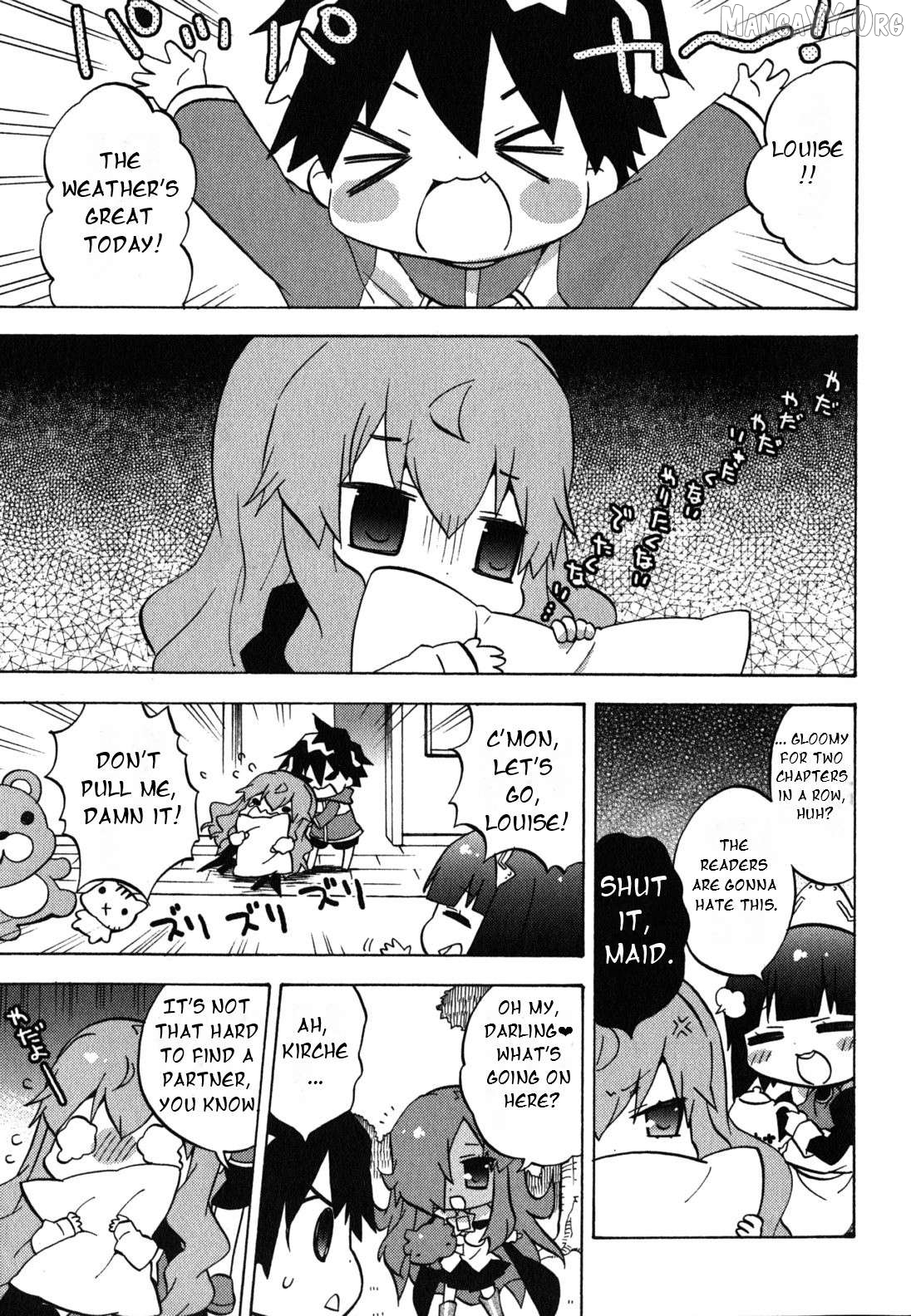 Zero no Chukaima - Yo-chien Nano! Chapter 36 - page 2