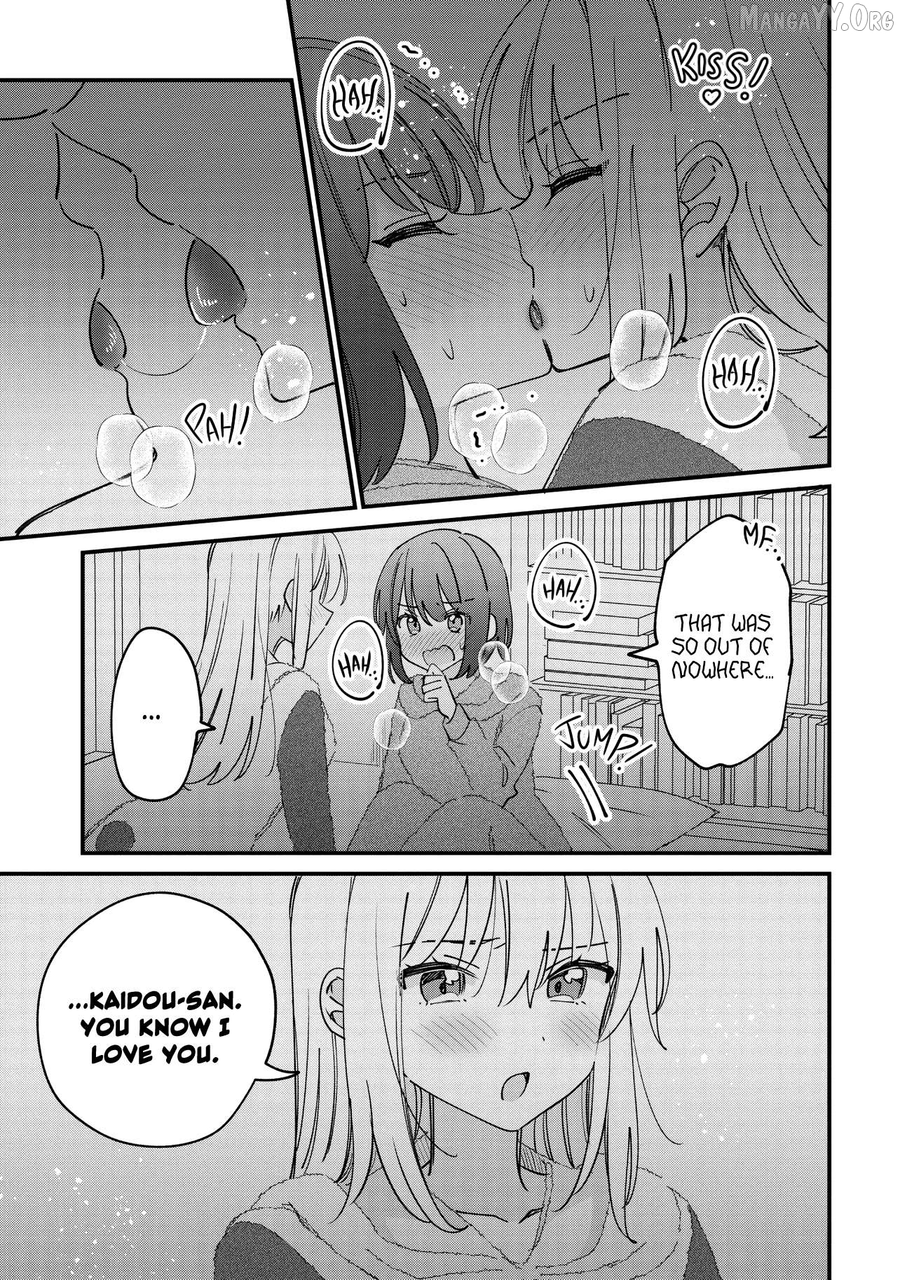 Kao dake yoi Classmate ga Yatara to Guigui Kuru Yuri no Hanashi Chapter 10 - page 3