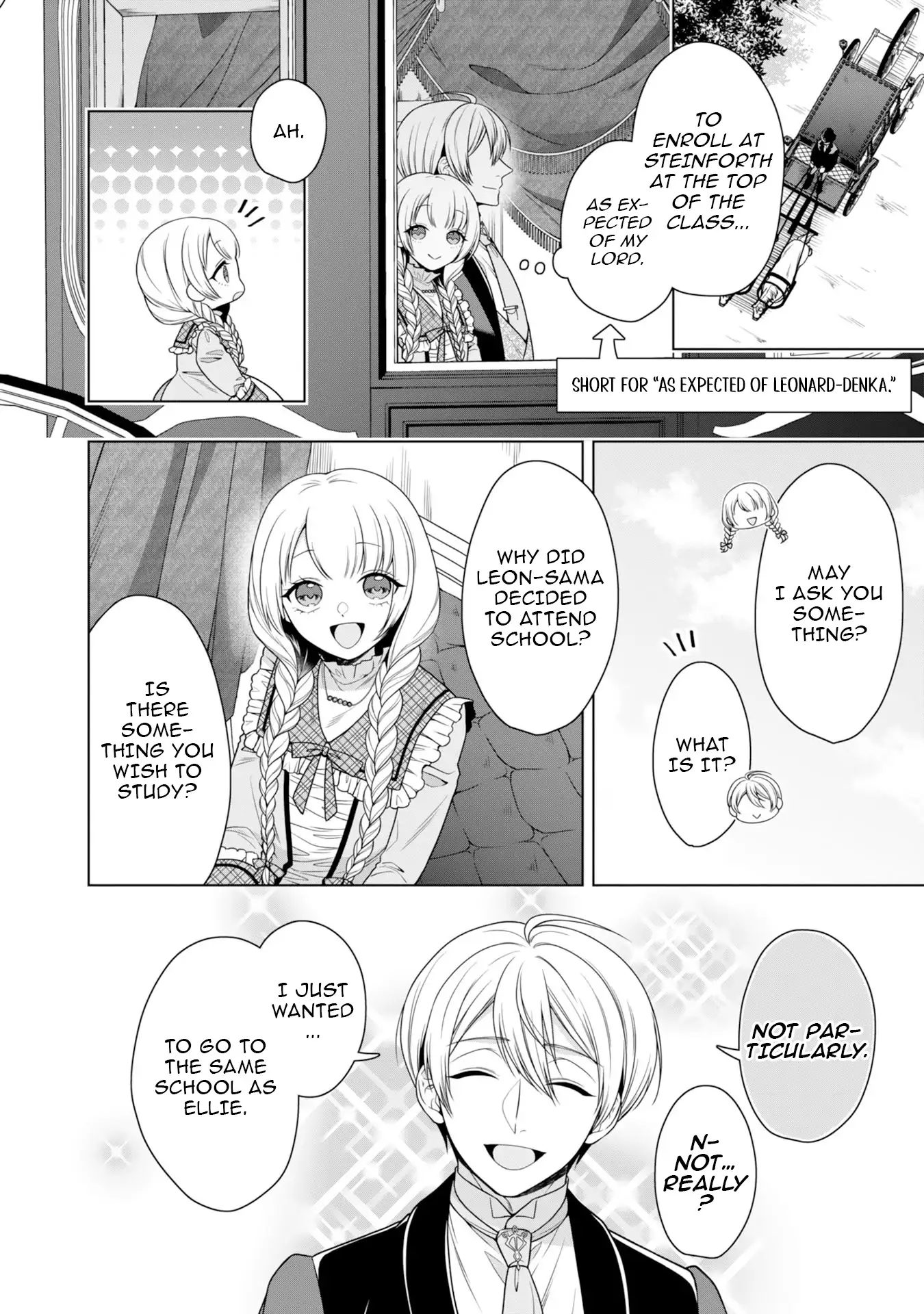 Koushaku Reijou wa Waga Michi o Baatari-teki ni Iku Chapter 9 - page 4