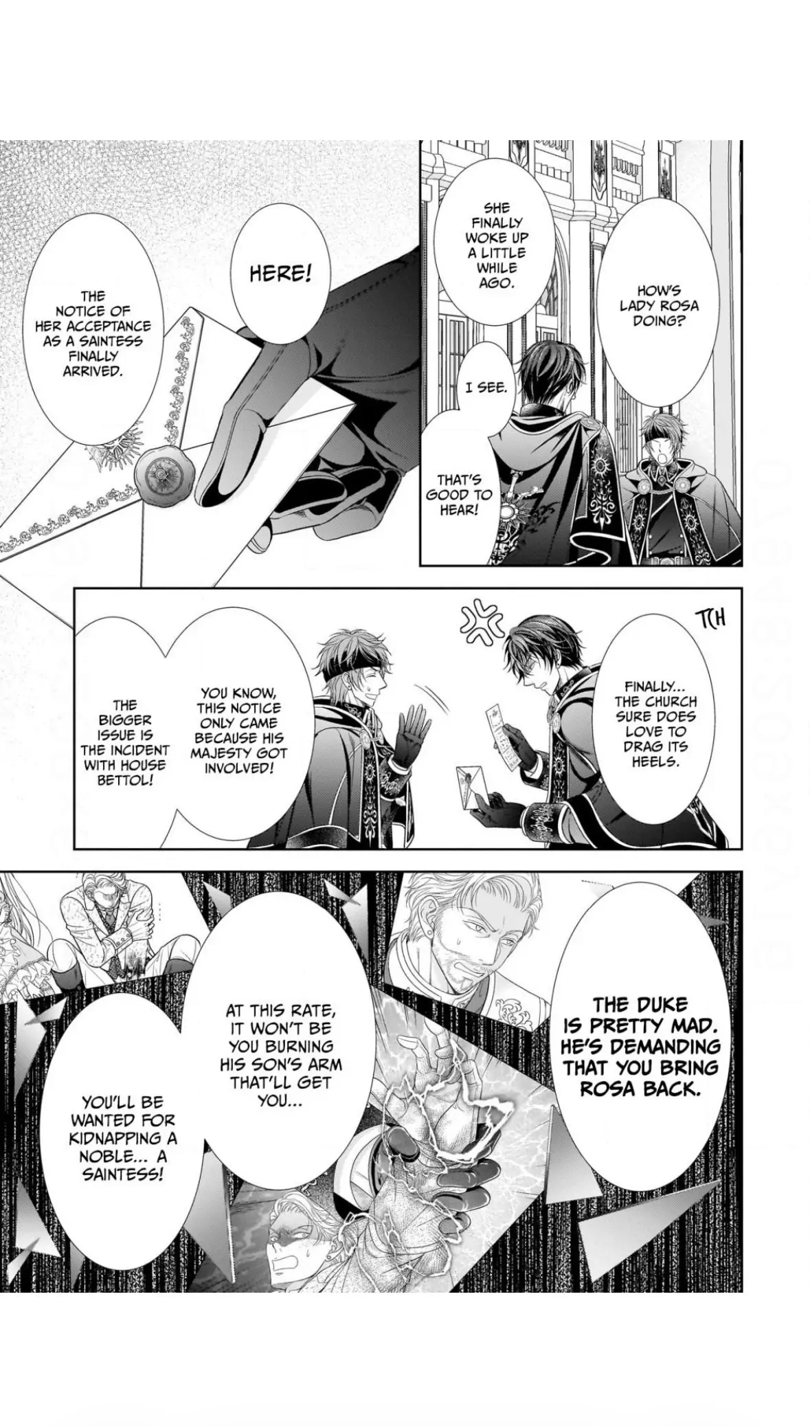 Hametsu no Seijo wa Unmei no Otto no Dekiai kara Nogaretai Chapter 5 - page 22