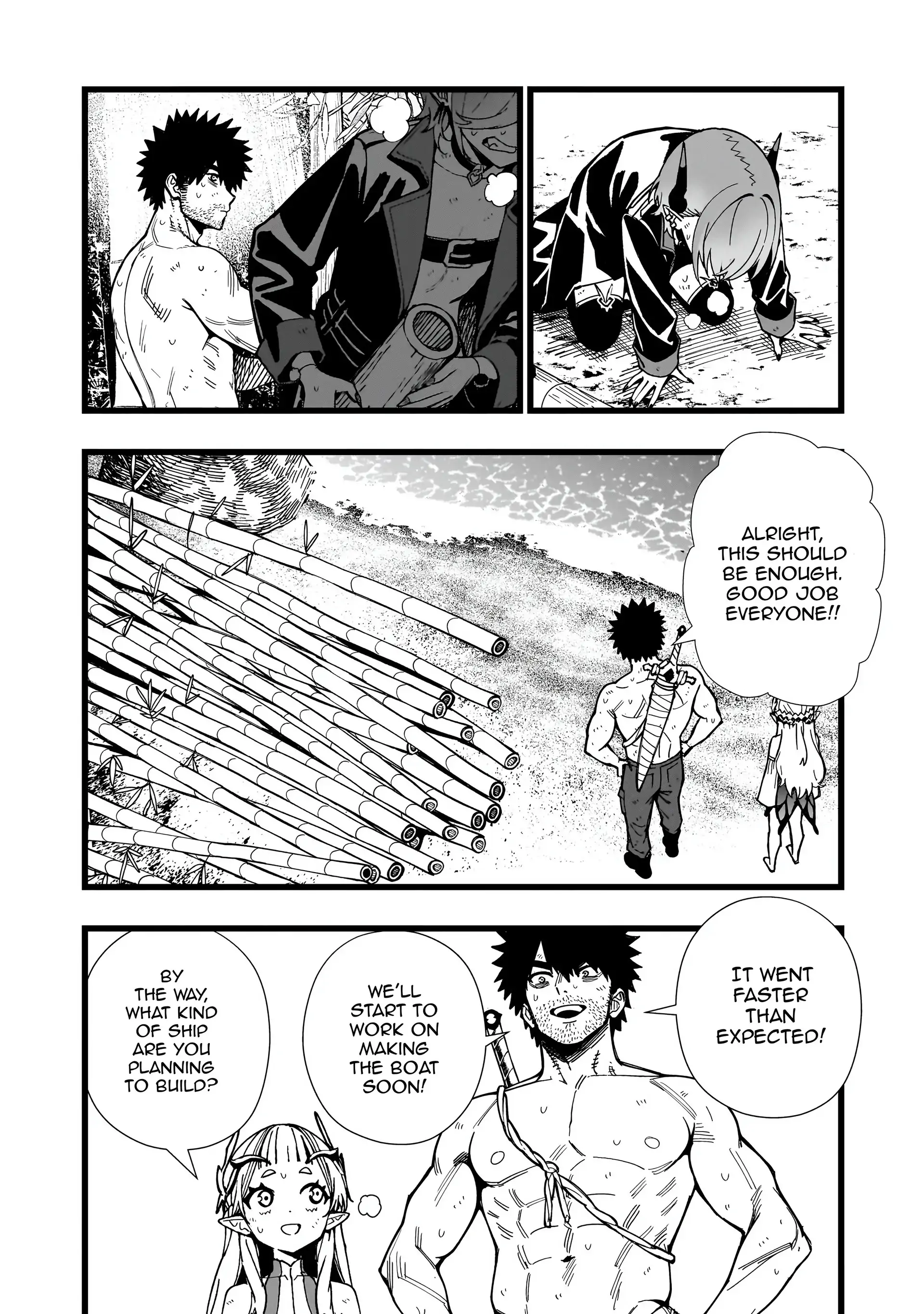 Senki Survival Saga: Isekai no Unmei o Kaketa Mujintou Fujun Iseikouyuu Chapter 24 - page 10