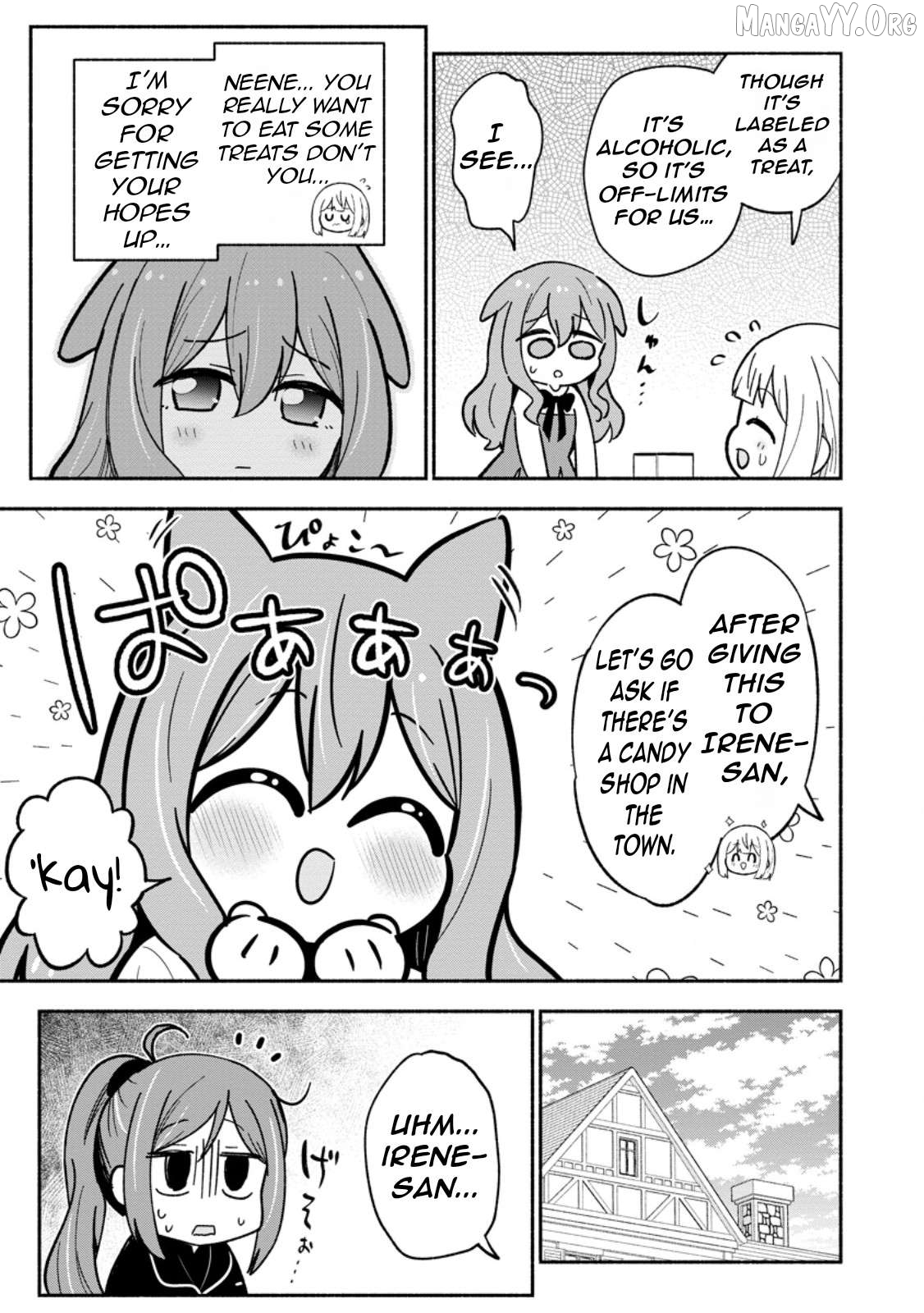 Isekai No Ochibi-chan wa Kyou mo Nanika wo Tsukuri Dasu Chapter 15.1  - page 8