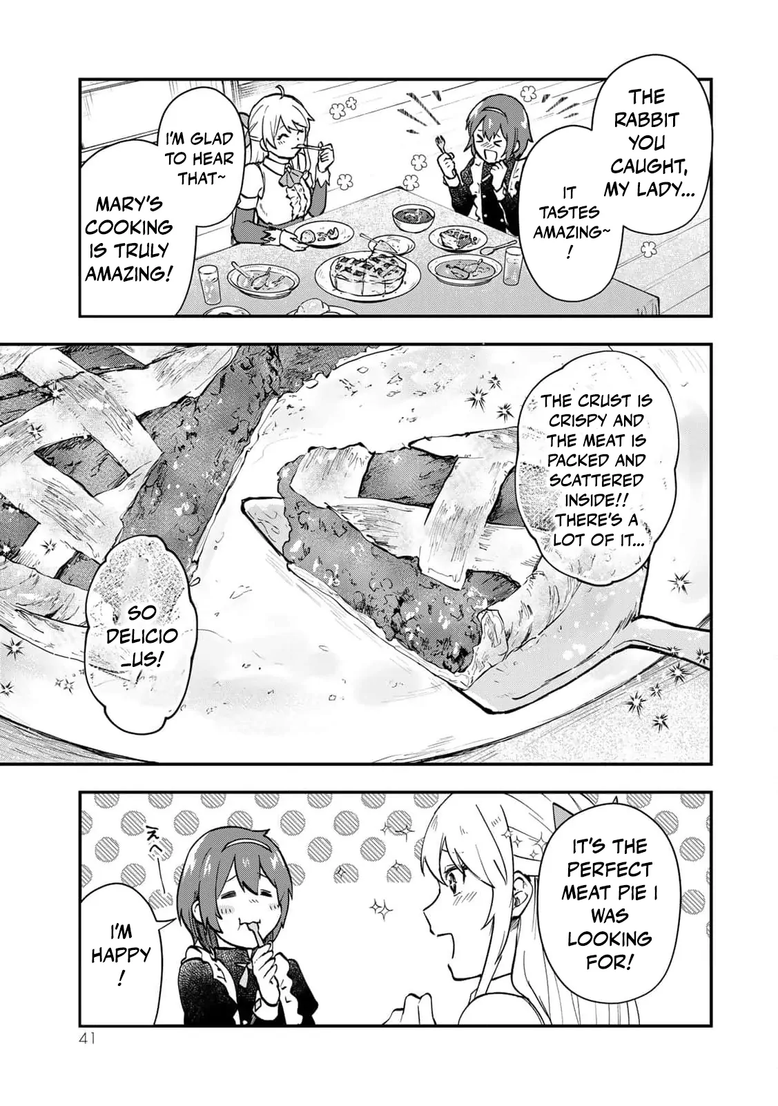 [Pakupaku desu wa] Tsuihousareta Ojou-sama no "Monster wo Taberu Hodo Tsuyoku Naru" Skill wa, 1-shoku de 1 Level Up suru Zendaimimon no Saikyou Skill deshita. 3-nichi de Jinrui Saikyou ni narimashita wa~! Chapter 10 - page 9