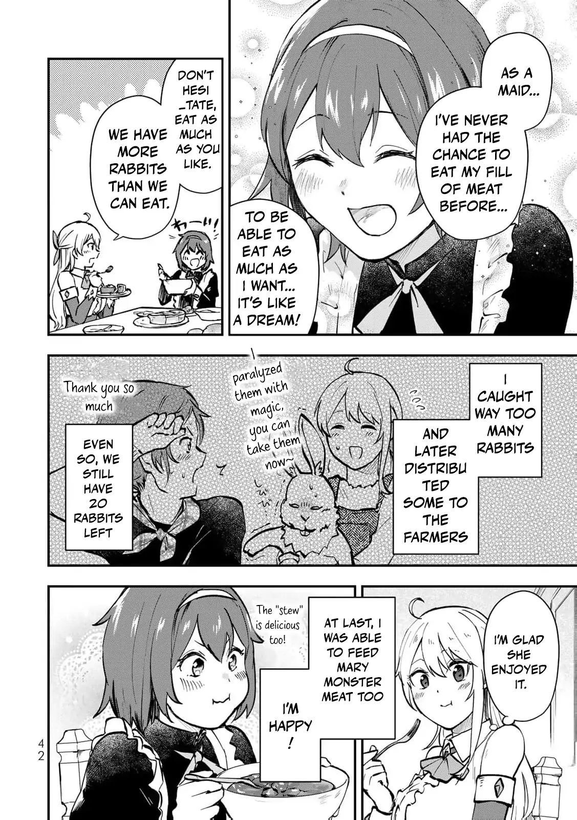 [Pakupaku desu wa] Tsuihousareta Ojou-sama no "Monster wo Taberu Hodo Tsuyoku Naru" Skill wa, 1-shoku de 1 Level Up suru Zendaimimon no Saikyou Skill deshita. 3-nichi de Jinrui Saikyou ni narimashita wa~! Chapter 10 - page 10