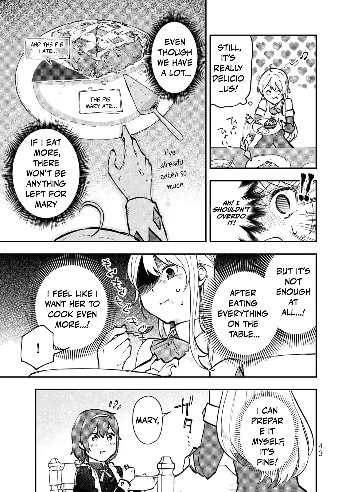 [Pakupaku desu wa] Tsuihousareta Ojou-sama no "Monster wo Taberu Hodo Tsuyoku Naru" Skill wa, 1-shoku de 1 Level Up suru Zendaimimon no Saikyou Skill deshita. 3-nichi de Jinrui Saikyou ni narimashita wa~! Chapter 10 - page 11