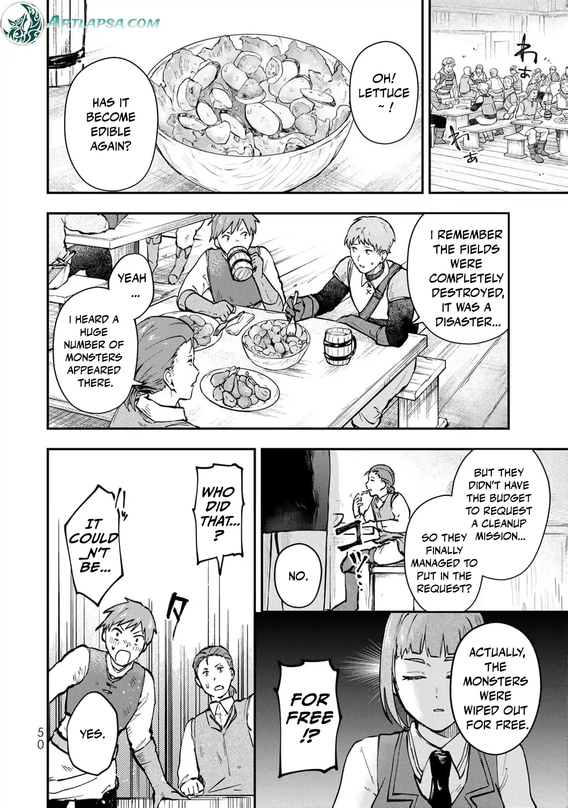 [Pakupaku desu wa] Tsuihousareta Ojou-sama no "Monster wo Taberu Hodo Tsuyoku Naru" Skill wa, 1-shoku de 1 Level Up suru Zendaimimon no Saikyou Skill deshita. 3-nichi de Jinrui Saikyou ni narimashita wa~! Chapter 10 - page 18