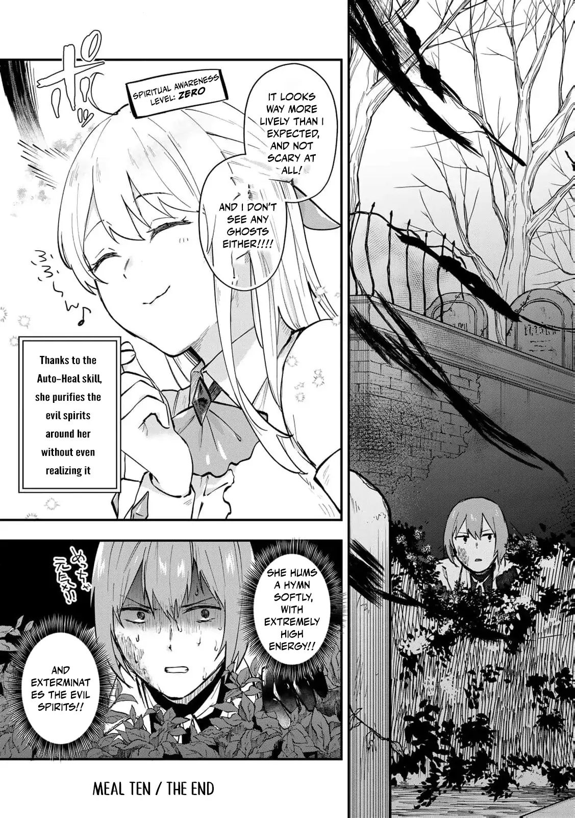 [Pakupaku desu wa] Tsuihousareta Ojou-sama no "Monster wo Taberu Hodo Tsuyoku Naru" Skill wa, 1-shoku de 1 Level Up suru Zendaimimon no Saikyou Skill deshita. 3-nichi de Jinrui Saikyou ni narimashita wa~! Chapter 10 - page 35