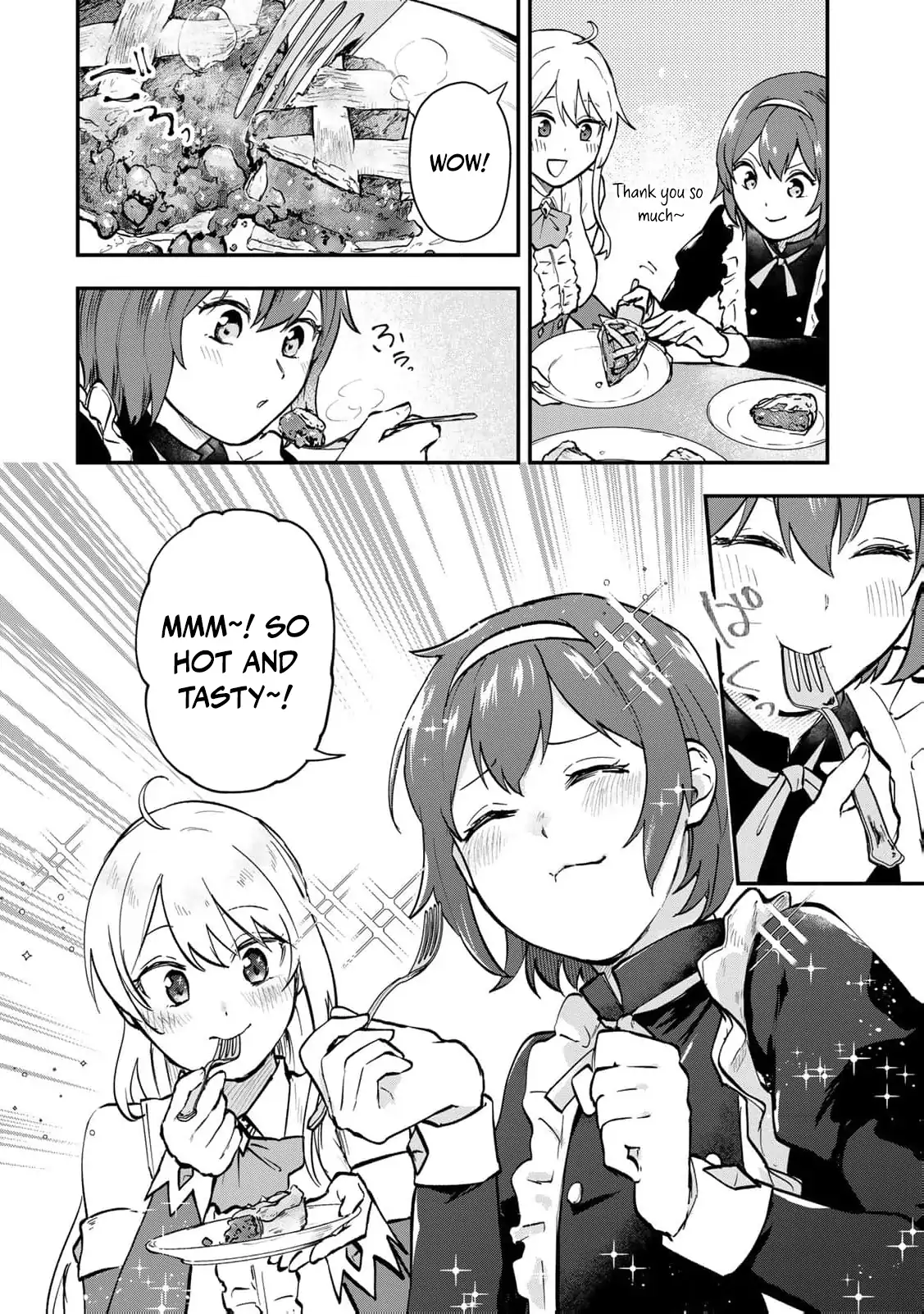 [Pakupaku desu wa] Tsuihousareta Ojou-sama no "Monster wo Taberu Hodo Tsuyoku Naru" Skill wa, 1-shoku de 1 Level Up suru Zendaimimon no Saikyou Skill deshita. 3-nichi de Jinrui Saikyou ni narimashita wa~! Chapter 10 - page 8