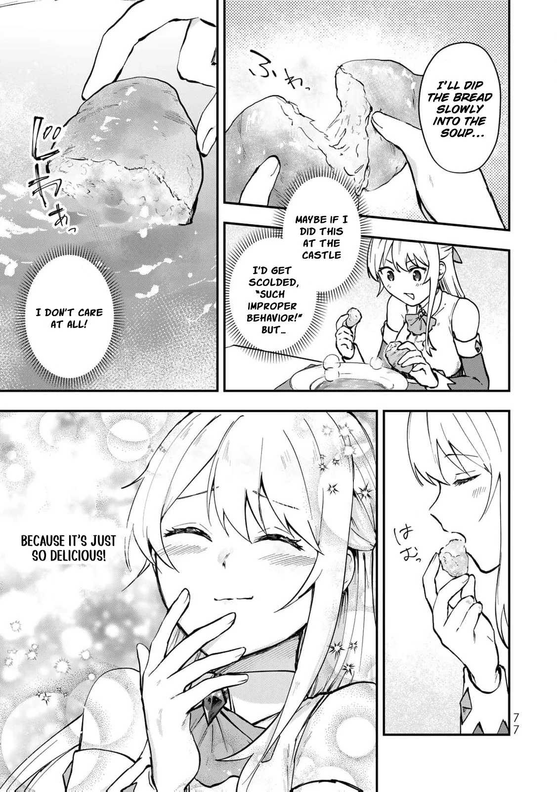 [Pakupaku desu wa] Tsuihousareta Ojou-sama no "Monster wo Taberu Hodo Tsuyoku Naru" Skill wa, 1-shoku de 1 Level Up suru Zendaimimon no Saikyou Skill deshita. 3-nichi de Jinrui Saikyou ni narimashita wa~! Chapter 11 - page 12