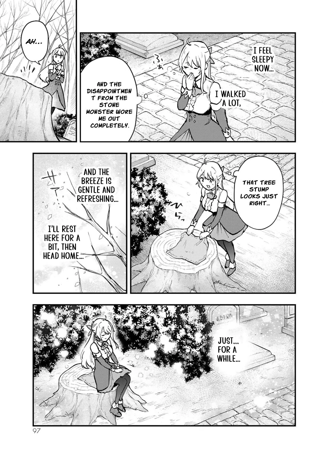 [Pakupaku desu wa] Tsuihousareta Ojou-sama no "Monster wo Taberu Hodo Tsuyoku Naru" Skill wa, 1-shoku de 1 Level Up suru Zendaimimon no Saikyou Skill deshita. 3-nichi de Jinrui Saikyou ni narimashita wa~! Chapter 11 - page 32