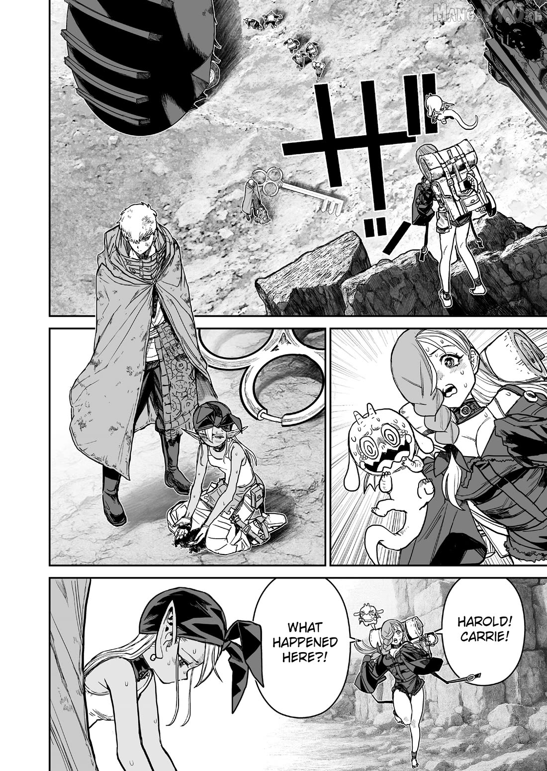 Abandoned: The Hero Who's So Strong He Breaks Every Weapon and The Elf Blacksmith Chapter 22 - page 4