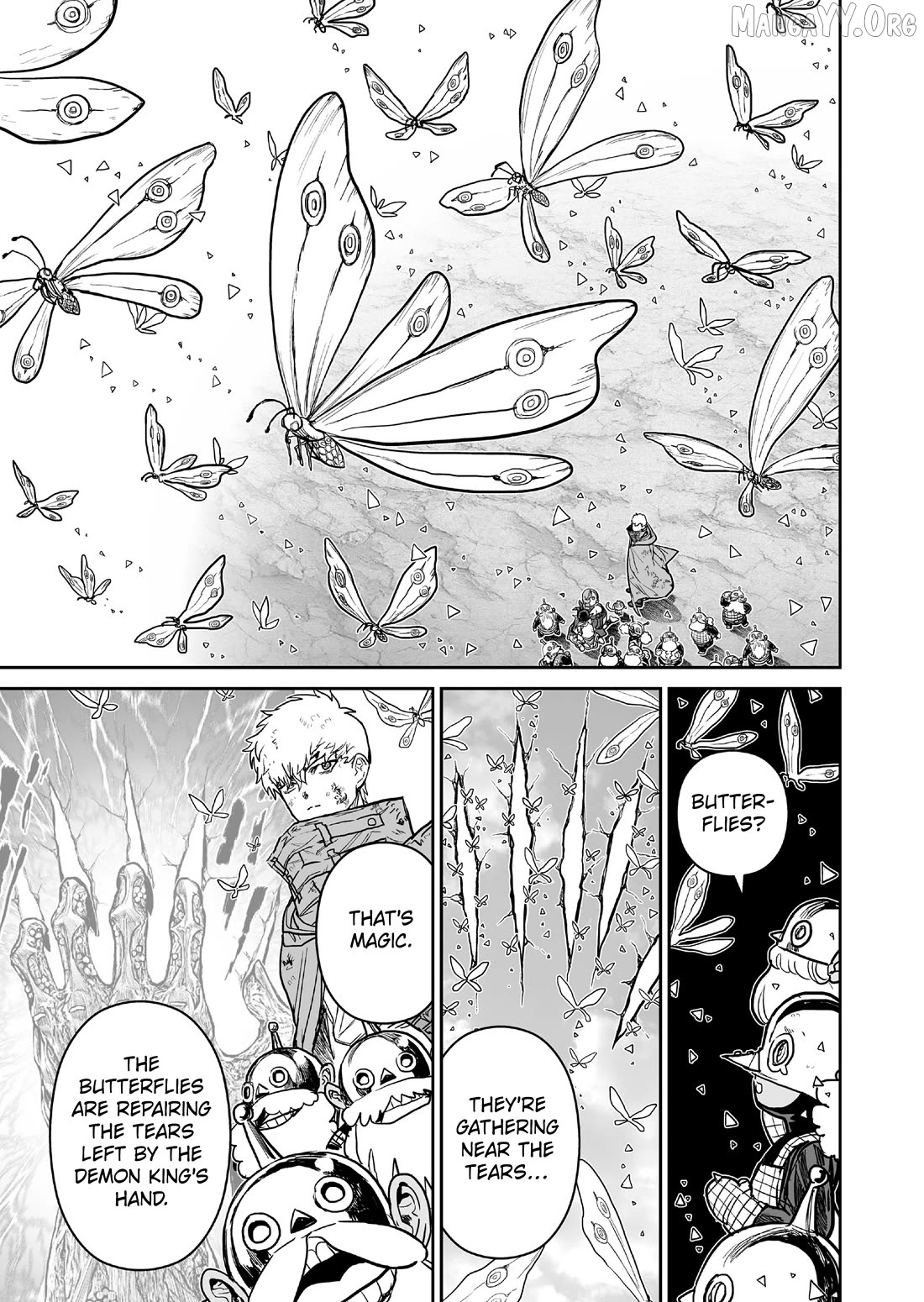 Abandoned: The Hero Who's So Strong He Breaks Every Weapon and The Elf Blacksmith Chapter 22 - page 9
