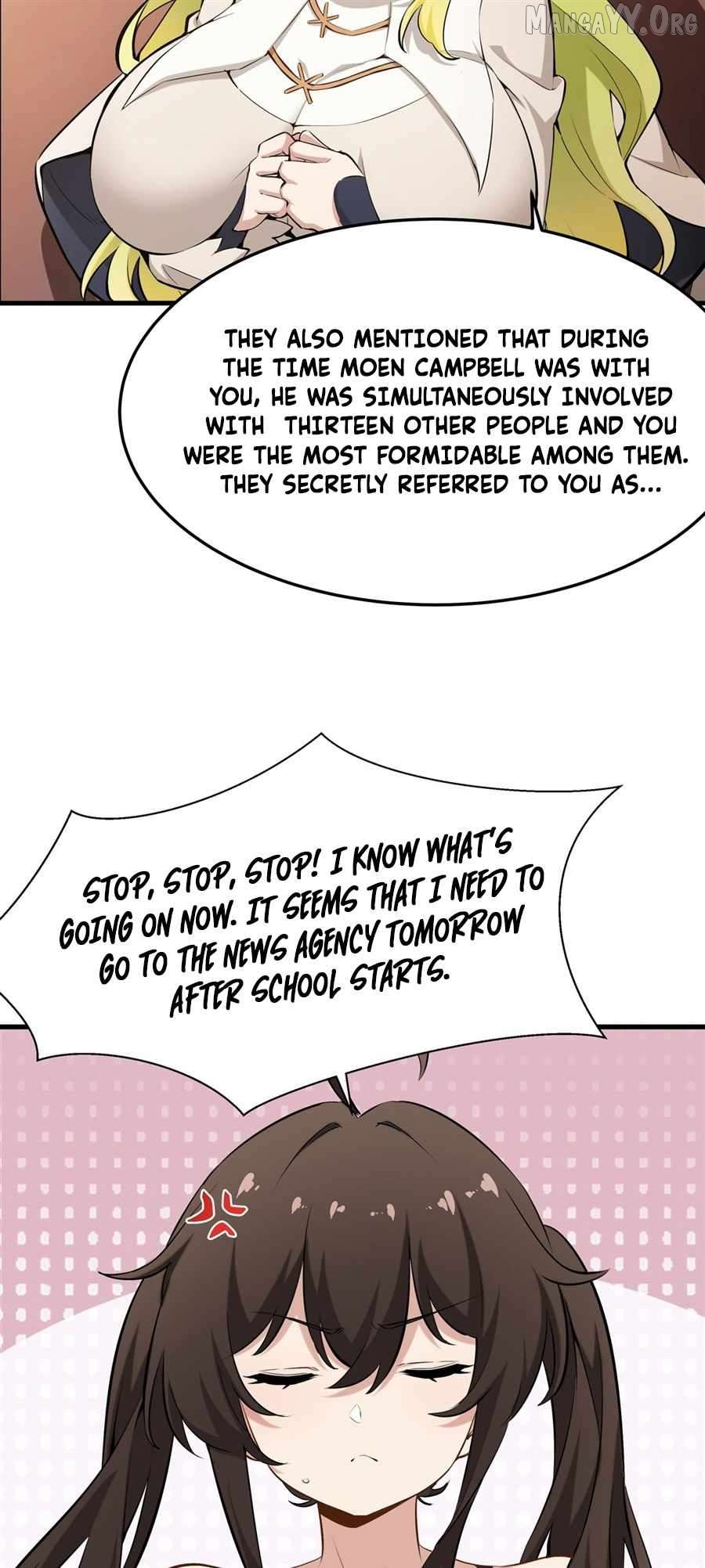 The Yellow-haired Villain in Female Main Character's Novel wants Happiness Chapter 43 - page 19