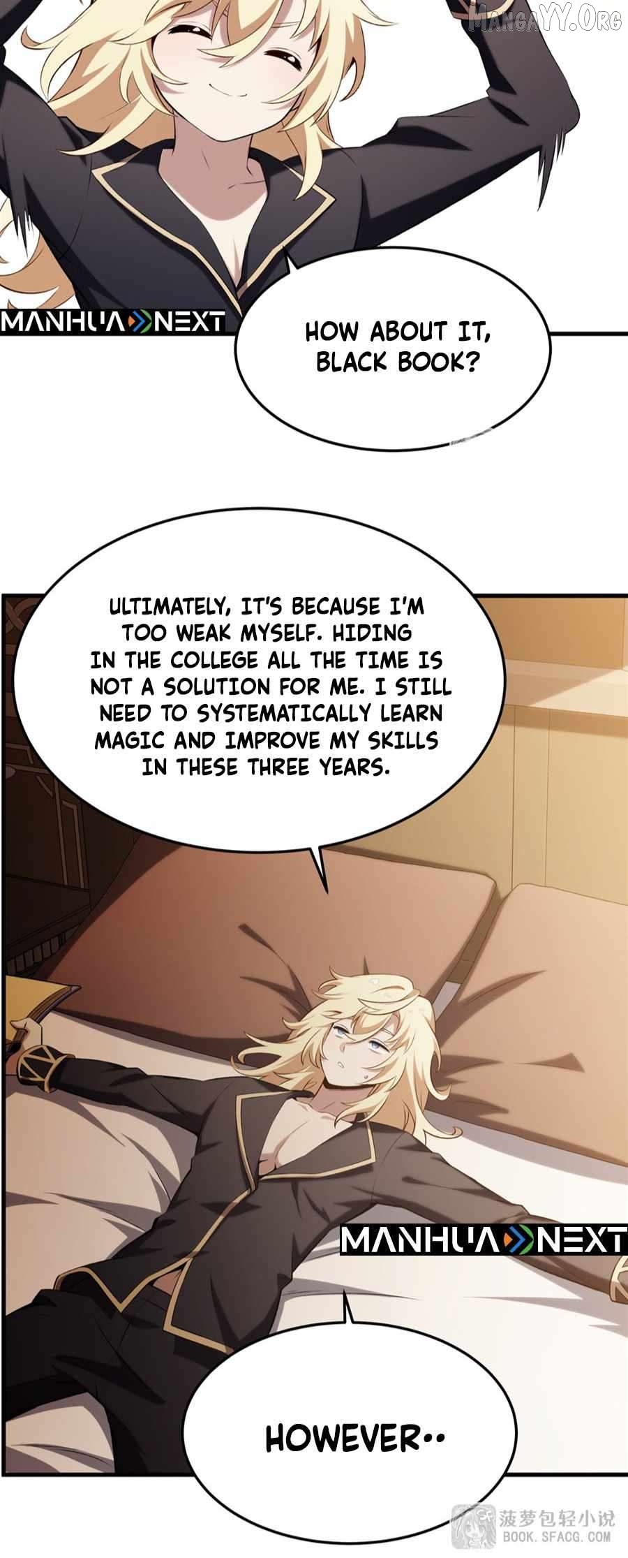 The Yellow-haired Villain in Female Main Character's Novel wants Happiness Chapter 43 - page 6