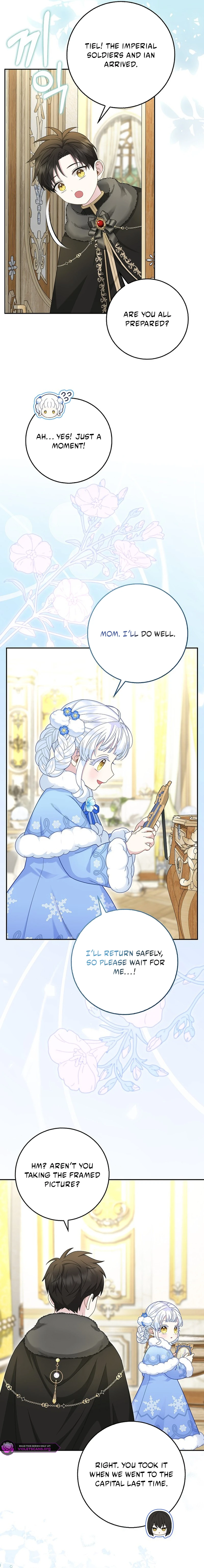 Baby Snow Leopard of the Black Leopard Family Chapter 47 - page 13