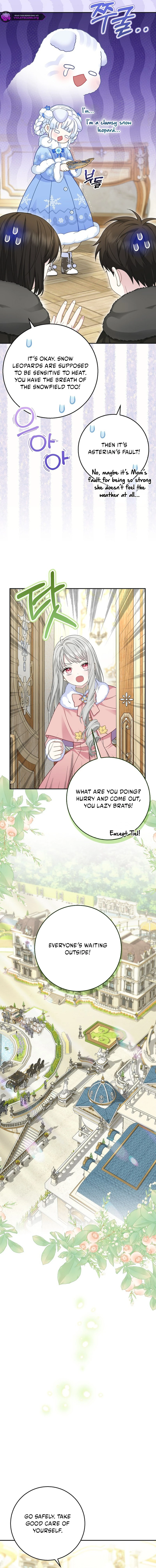 Baby Snow Leopard of the Black Leopard Family Chapter 47 - page 16