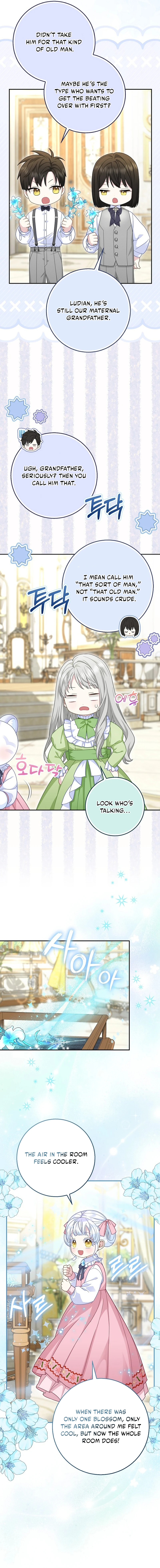 Baby Snow Leopard of the Black Leopard Family Chapter 47 - page 9