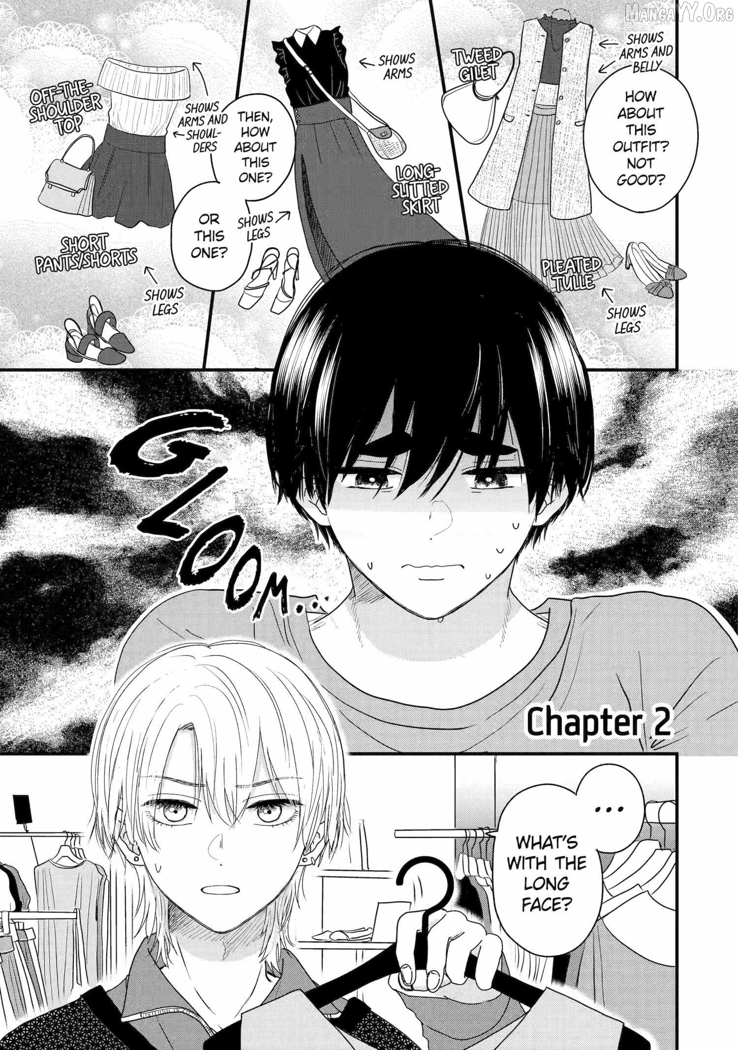 Aoi-kun wa Mukimuki Kanojo wo Kouteishitai Chapter 2 - page 1