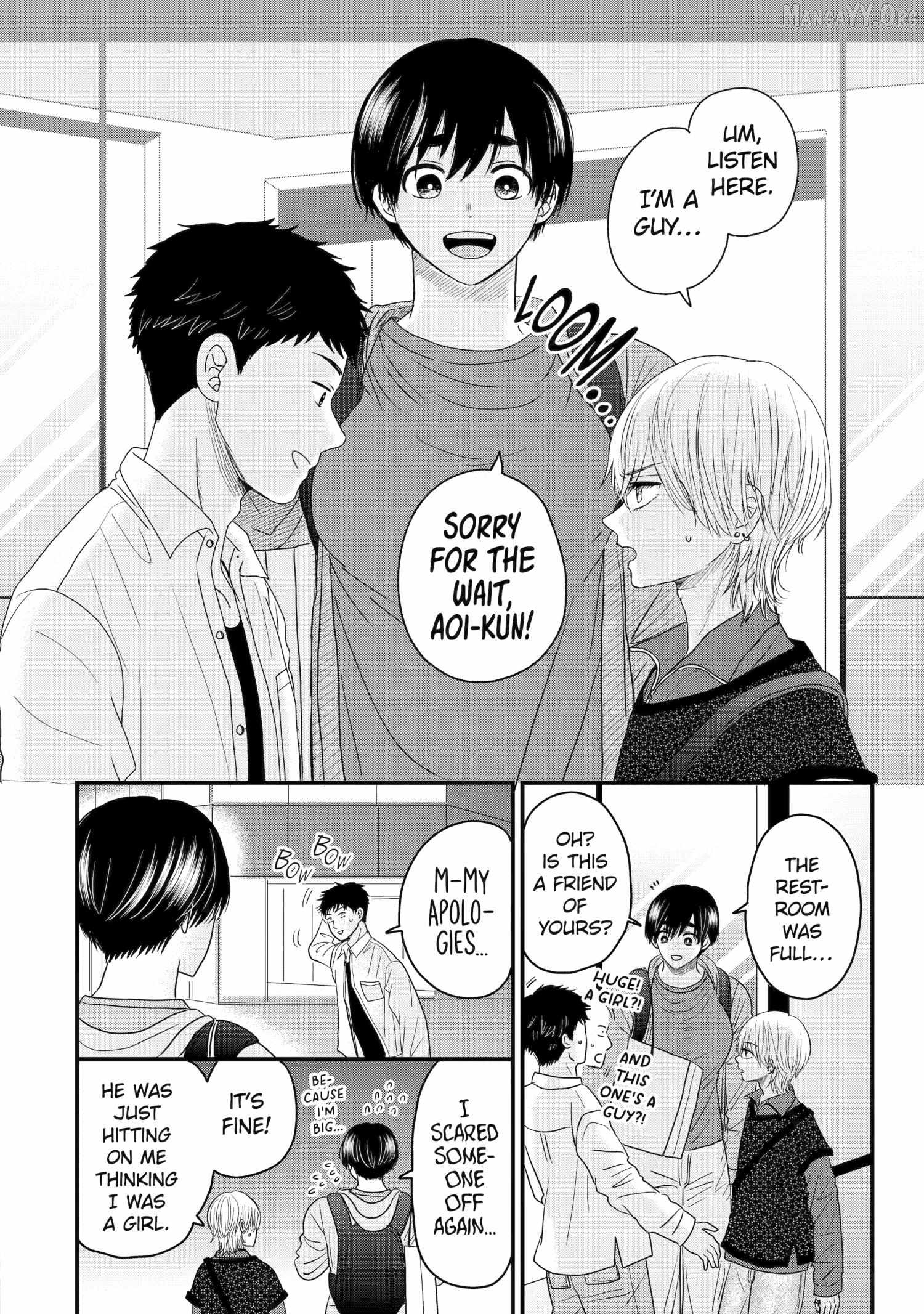Aoi-kun wa Mukimuki Kanojo wo Kouteishitai Chapter 2 - page 6