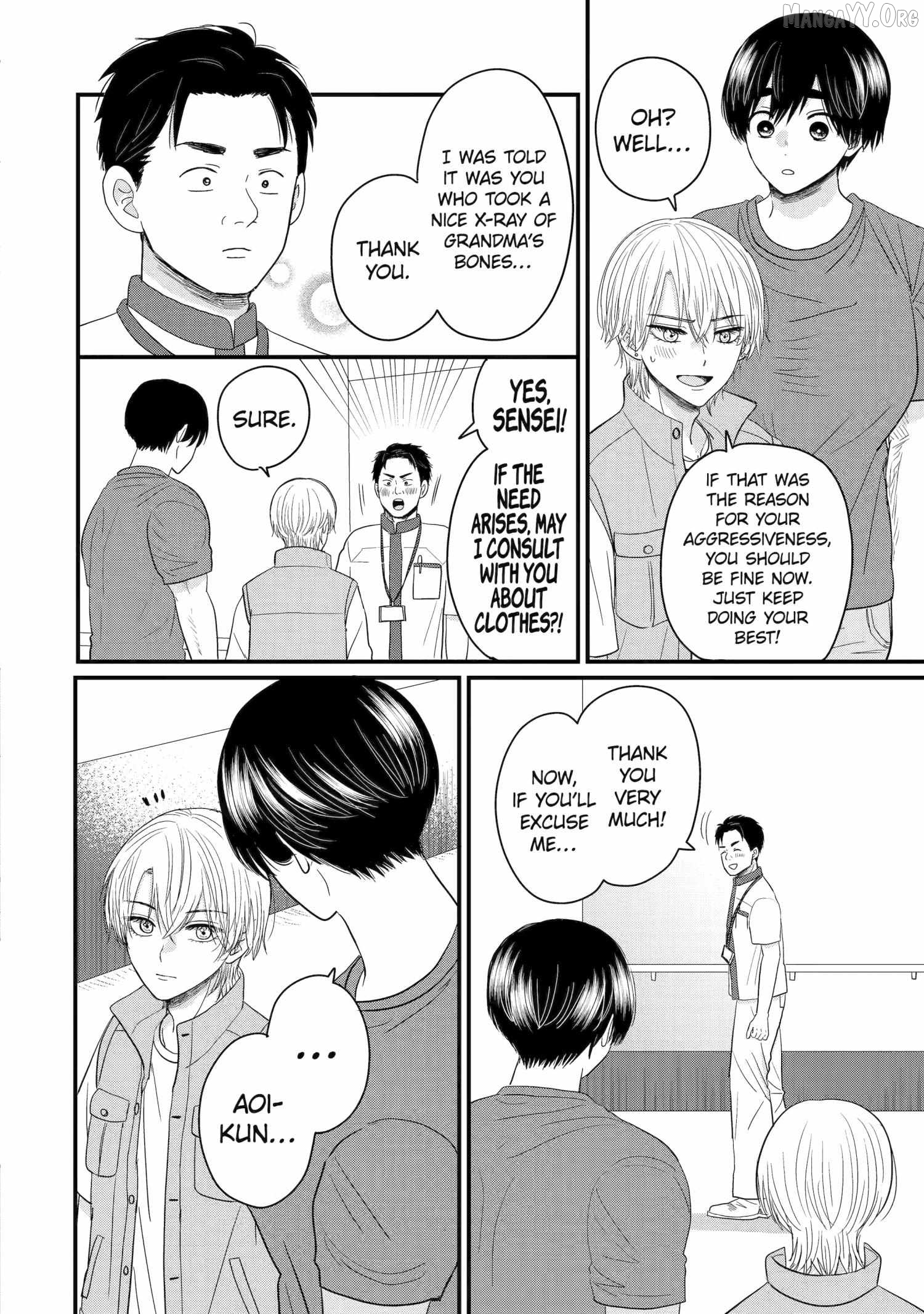 Aoi-kun wa Mukimuki Kanojo wo Kouteishitai Chapter 3 - page 28