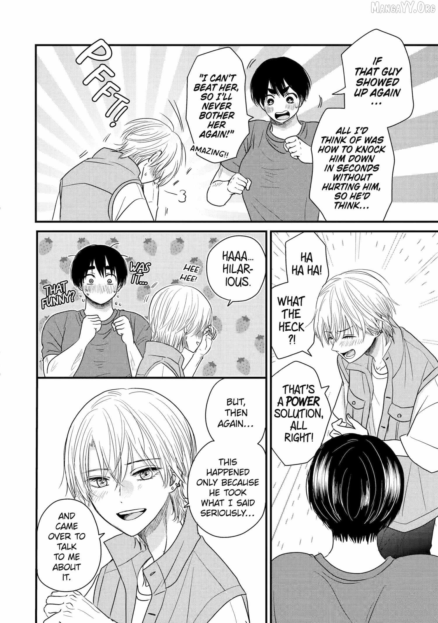 Aoi-kun wa Mukimuki Kanojo wo Kouteishitai Chapter 3 - page 30