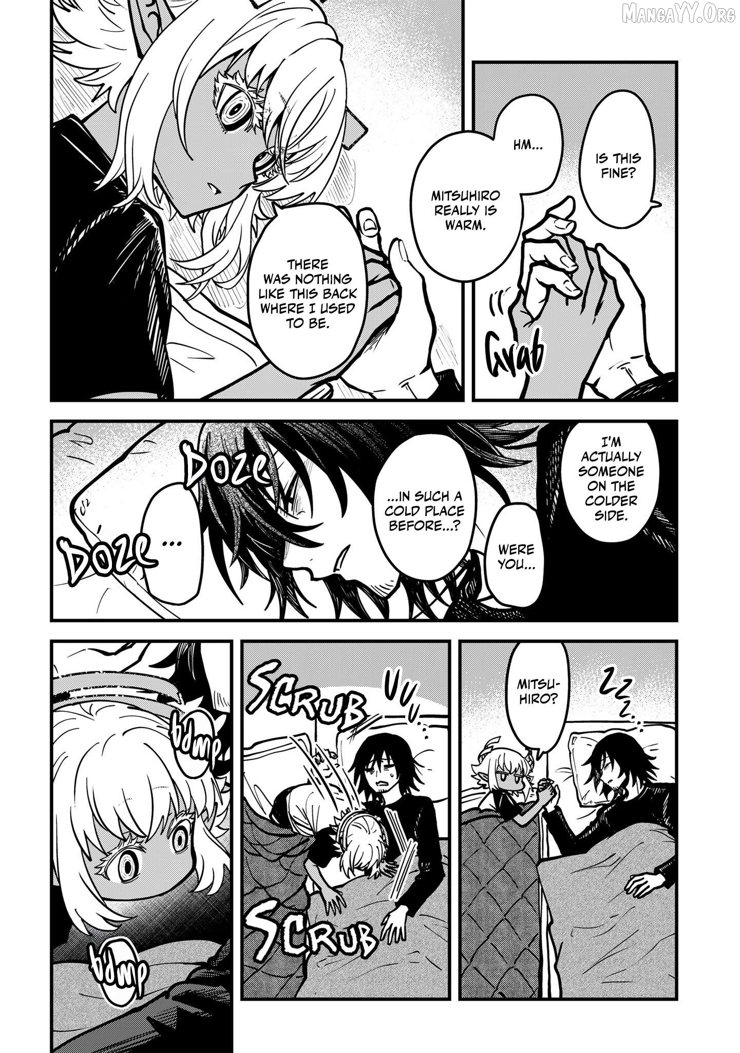 Isourou Tenshi ~Hajimete no Chikyuu Seikatsu~ Chapter 6 - page 14