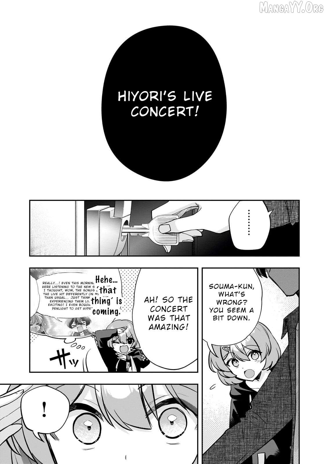 Net no "Oshi" to Real no "Oshi" ga Tonari ni Hikkoshite Kita Chapter 24 - page 3