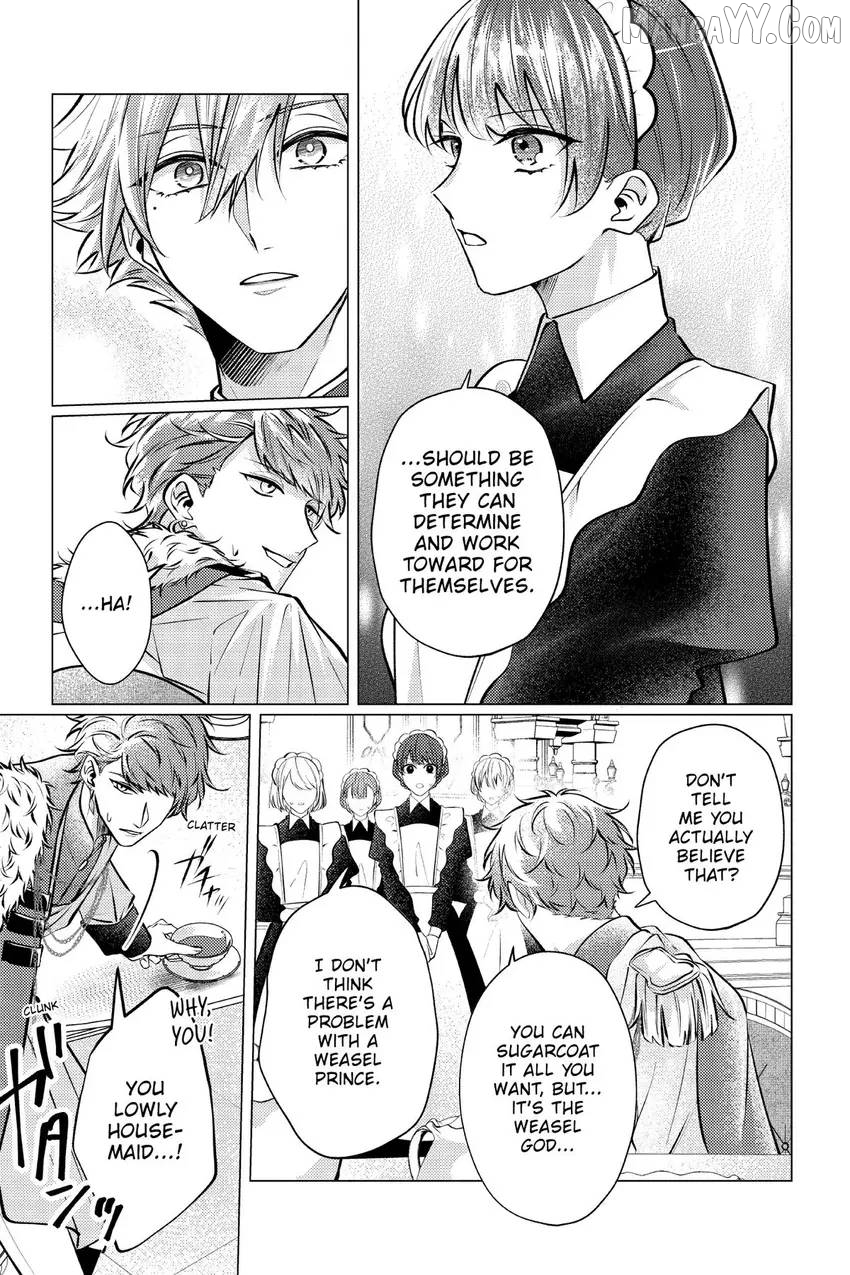 The young lady, who was blessed by the Gorilla God, is adored in the Royal Knight Order. Chapter 26 - page 14