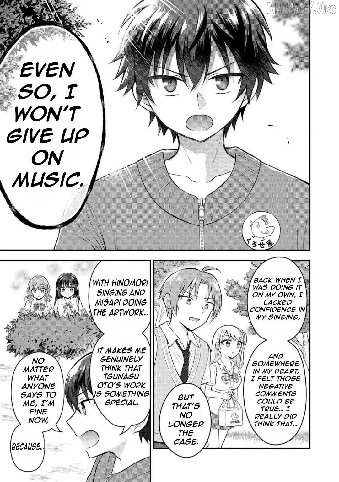 Tonari no Seki no Inkya Joshi ga Oshi Utai Datta ~Ore no Kyoku wo Uttatekure!~ Chapter 14.2 - page 11