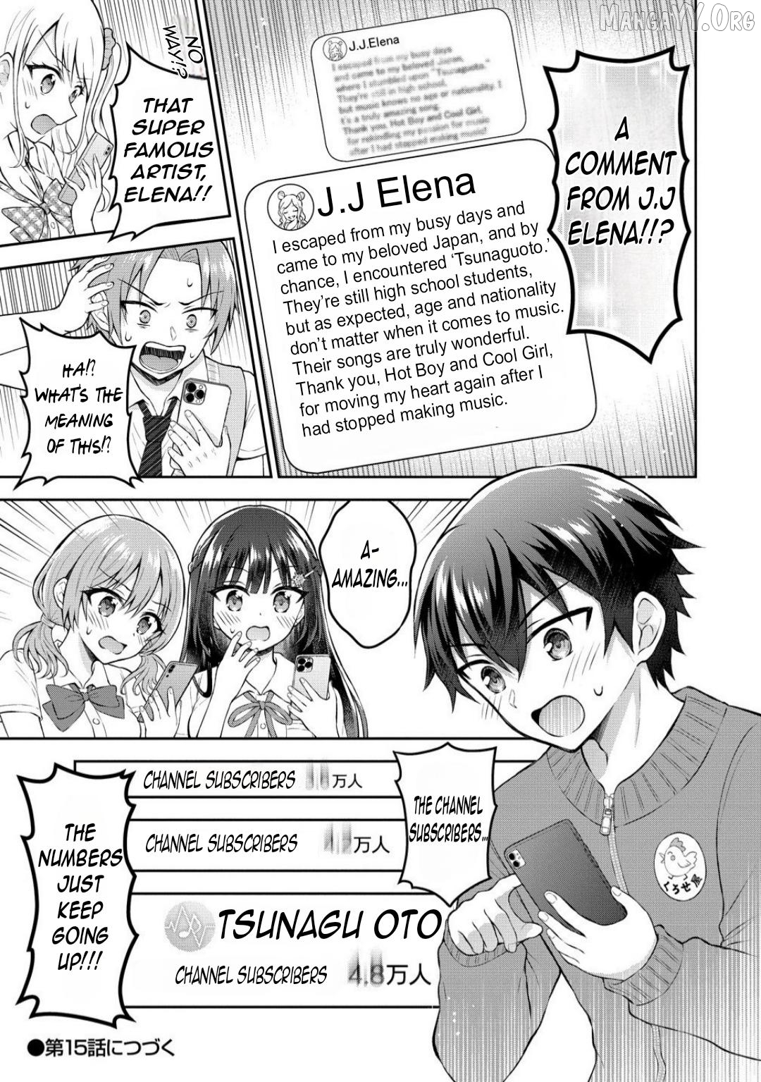 Tonari no Seki no Inkya Joshi ga Oshi Utai Datta ~Ore no Kyoku wo Uttatekure!~ Chapter 14.2 - page 13