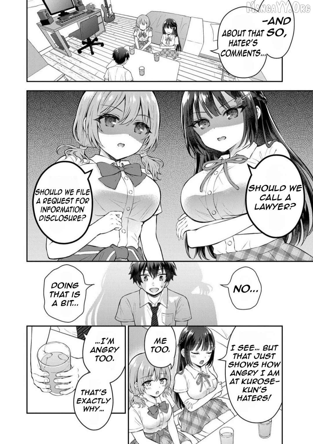 Tonari no Seki no Inkya Joshi ga Oshi Utai Datta ~Ore no Kyoku wo Uttatekure!~ Chapter 14.2 - page 2