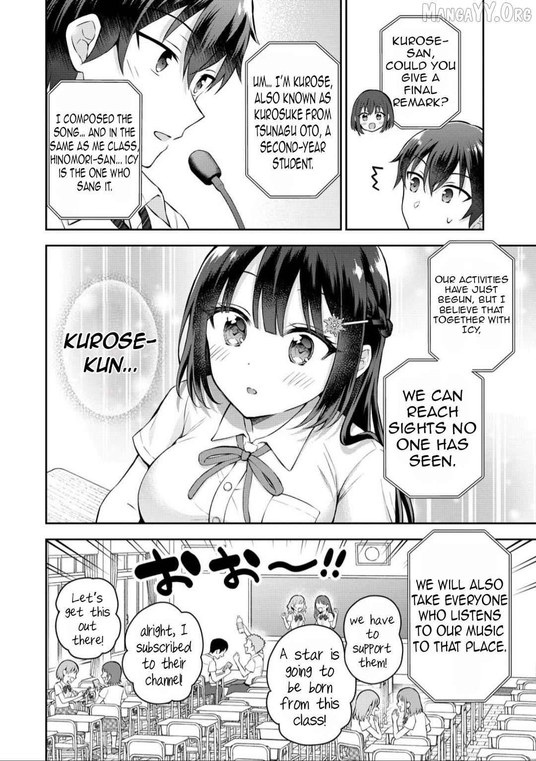 Tonari no Seki no Inkya Joshi ga Oshi Utai Datta ~Ore no Kyoku wo Uttatekure!~ Chapter 15 - page 10