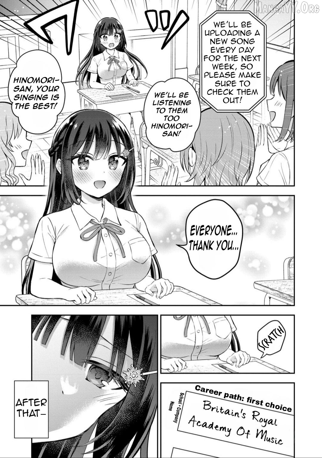Tonari no Seki no Inkya Joshi ga Oshi Utai Datta ~Ore no Kyoku wo Uttatekure!~ Chapter 15 - page 11