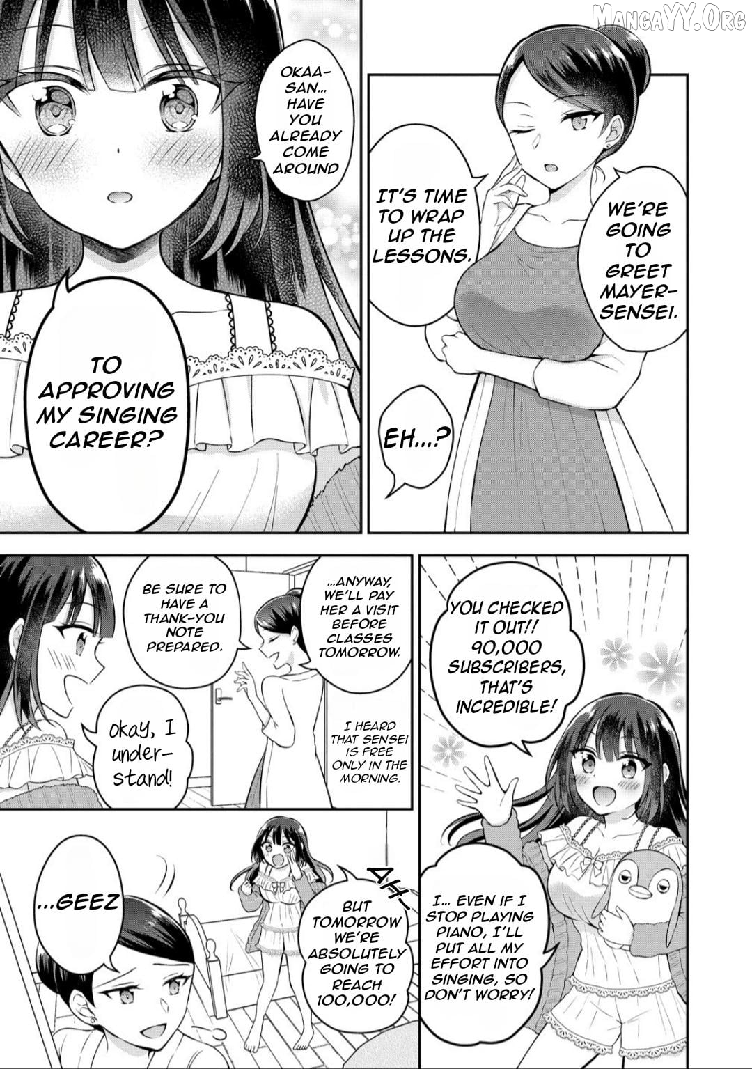 Tonari no Seki no Inkya Joshi ga Oshi Utai Datta ~Ore no Kyoku wo Uttatekure!~ Chapter 15 - page 13