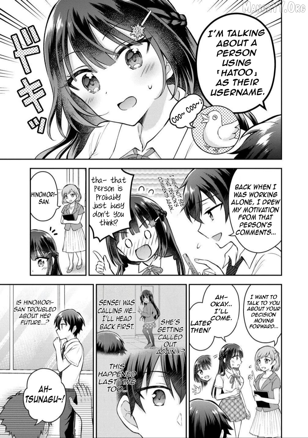 Tonari no Seki no Inkya Joshi ga Oshi Utai Datta ~Ore no Kyoku wo Uttatekure!~ Chapter 15 - page 7
