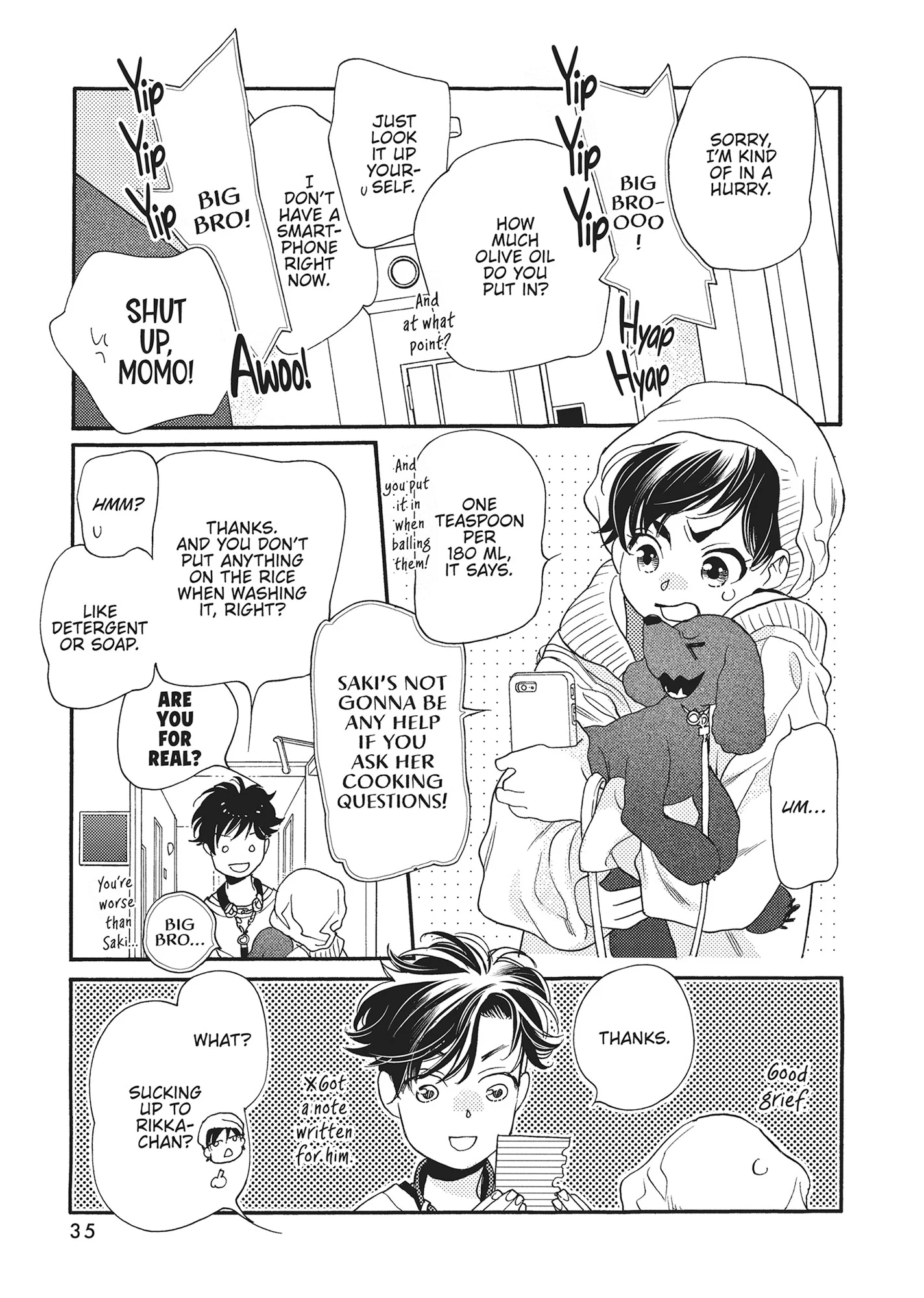 Koi Suru Moon Dog (Official) Chapter 13 - page 36