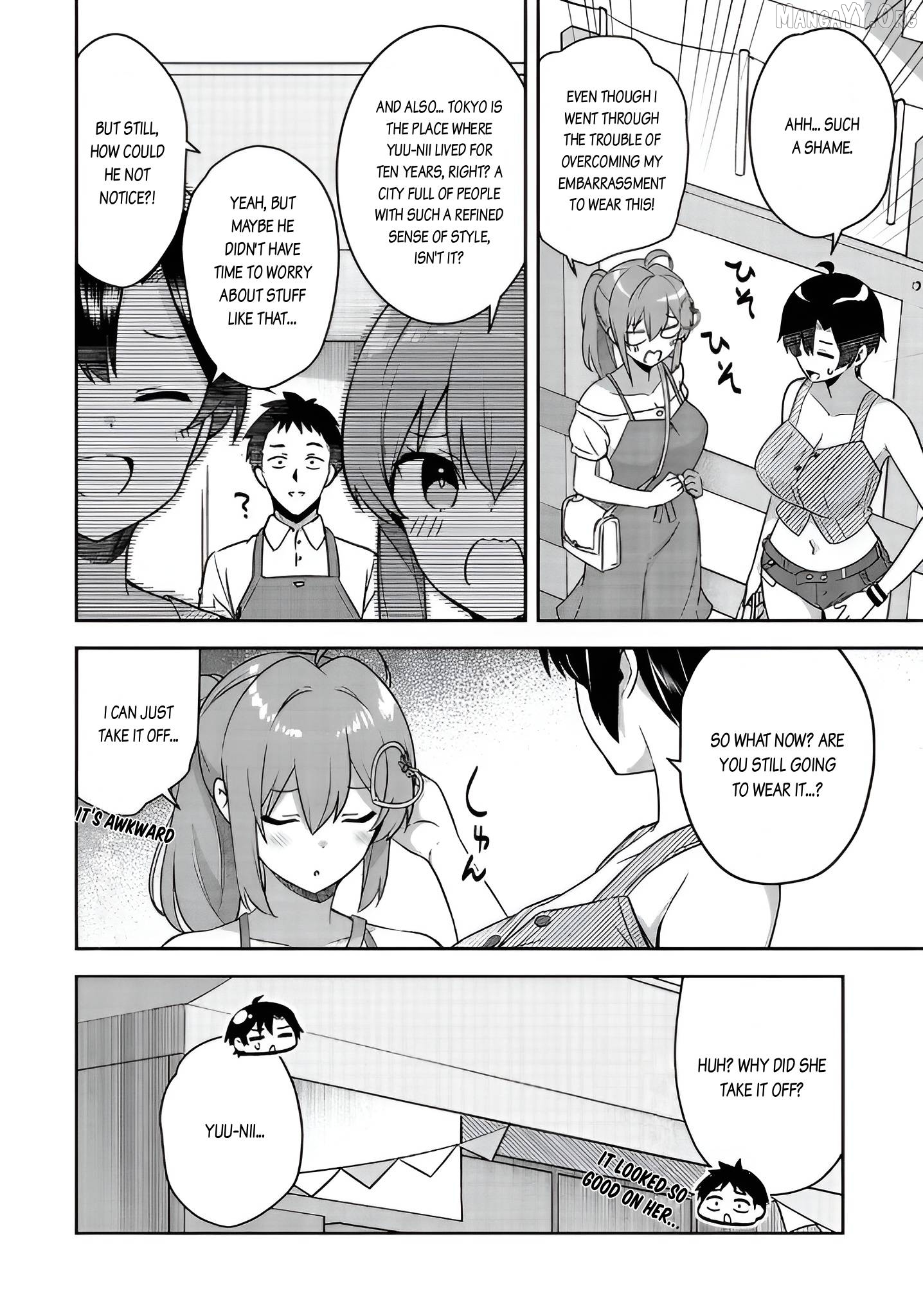 That Stupid Runt Who Reunited with Me After 10 Years Is Now Transformed into a Beautiful and Innocent High School Girl Chapter 13 - page 10