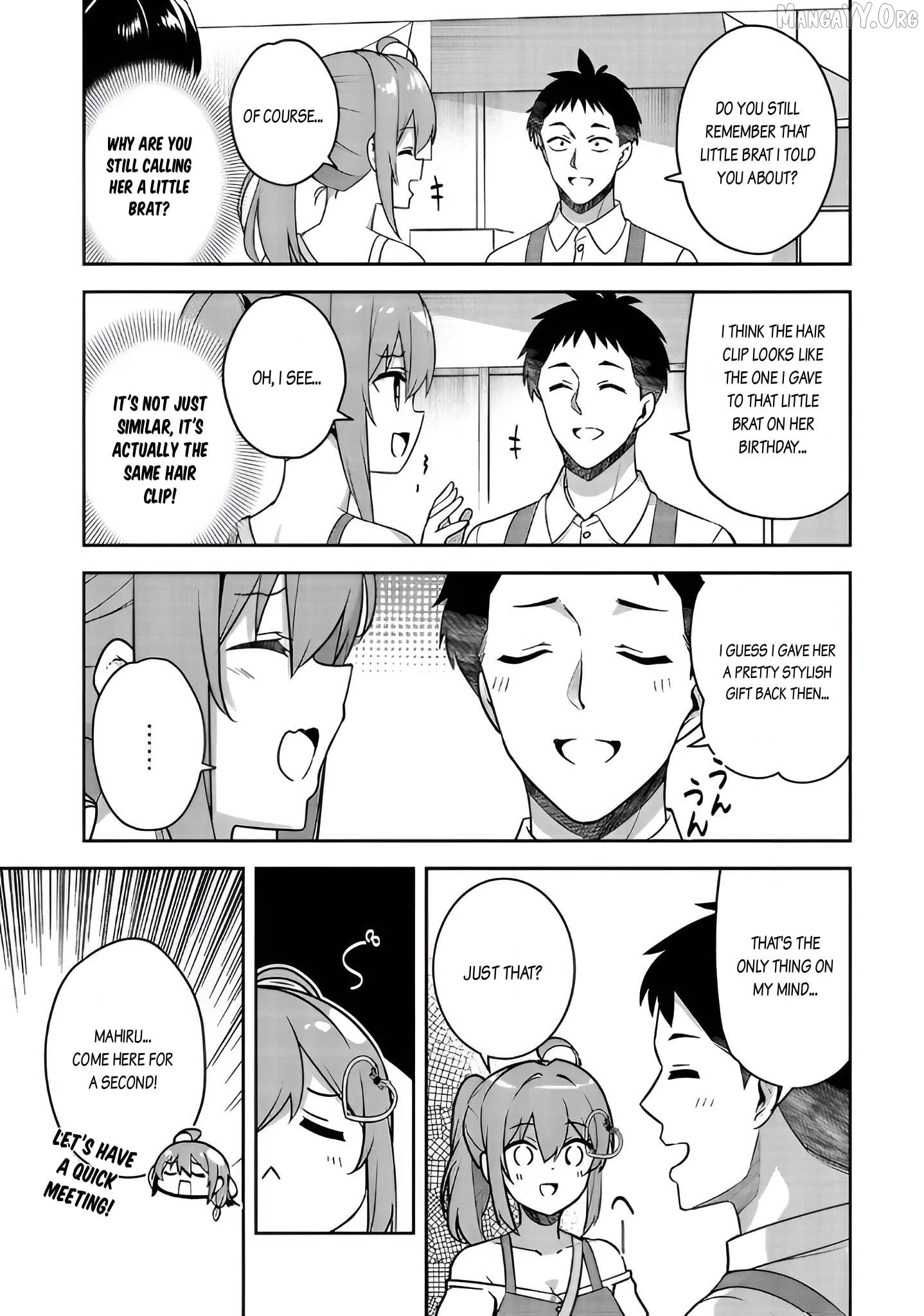 That Stupid Runt Who Reunited with Me After 10 Years Is Now Transformed into a Beautiful and Innocent High School Girl Chapter 13 - page 9