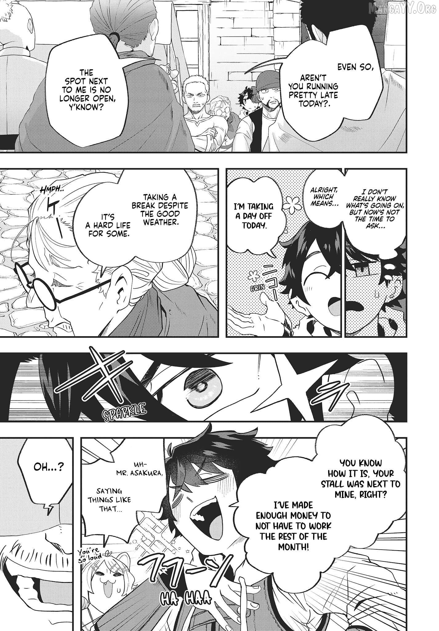 Muteki Shounin no Isekai Nariagari Monogatari ~Gendai no Seihin o Jizai ni Toriyoseru Sukiru ga Aru Node Isekai de wa Rakushoudesu~ Chapter 17 - page 3