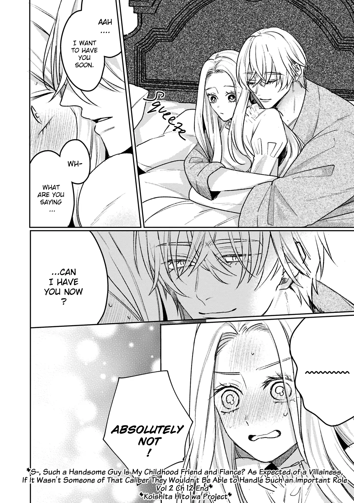 S-, Such a Handsome Guy Is My Childhood Friend and Fiancé? As Expected of a Villainess, If It Wasn’t Someone of That Caliber They Wouldn’t Be Able to Handle Such an Important Role Chapter 12 - page 28