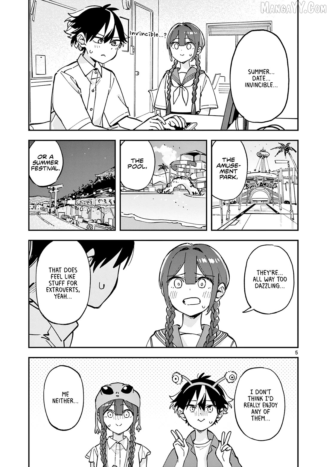 After School, We Wander in Space. Chapter 31 - page 5