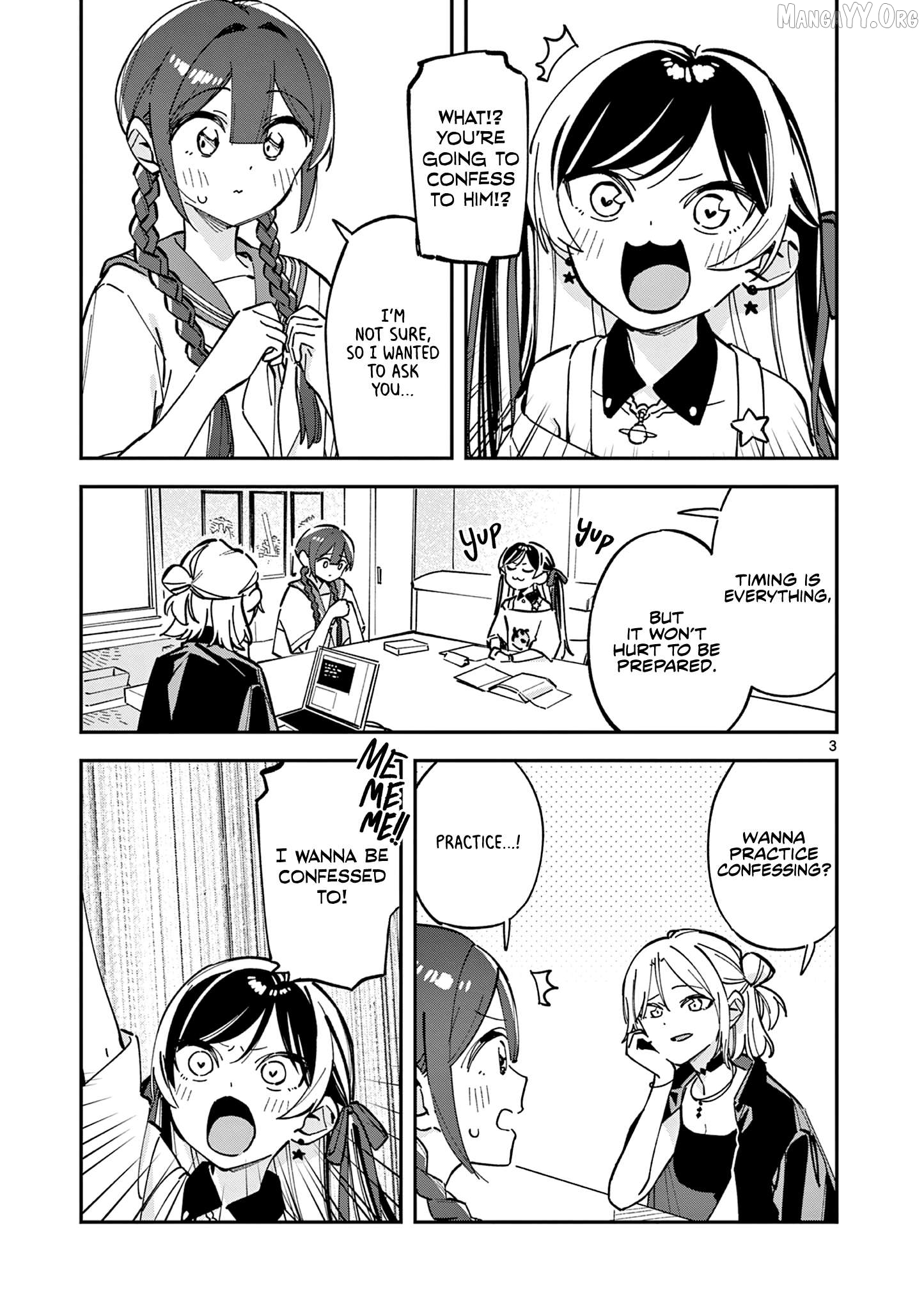 After School, We Wander in Space. Chapter 32 - page 3