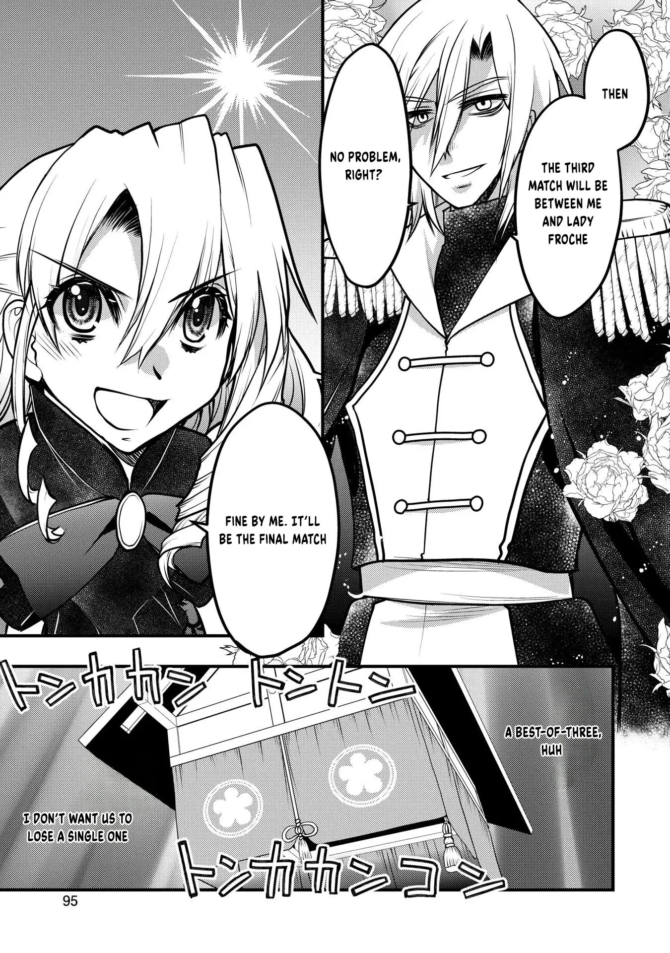 Oozumou Reijou ~Seijo ni Hirateuchi wo Kuratta Shunkan Sumou Budatta Zense wo Omoidashita Akuyaku Reijou no Watashi wa sute Neko Ouji ni Chanko wo Furumaitai Haadosukoidosukoi~ Chapter 12 - page 14