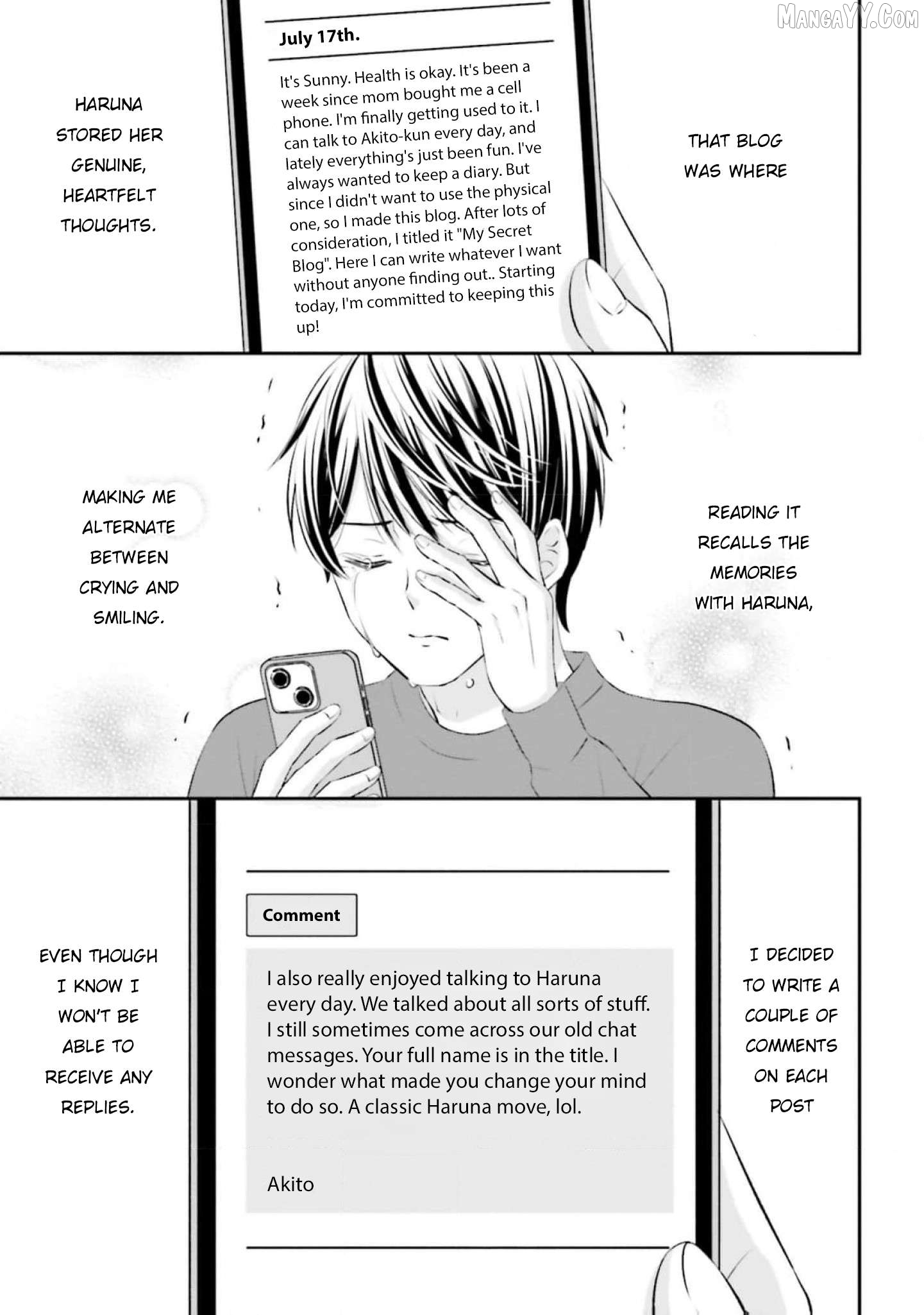 Yomei Ichinen to Senkokusareta Boku ga, Yomei Hantoshi no Kimi to Deatta Hanashi Chapter 11 - page 5
