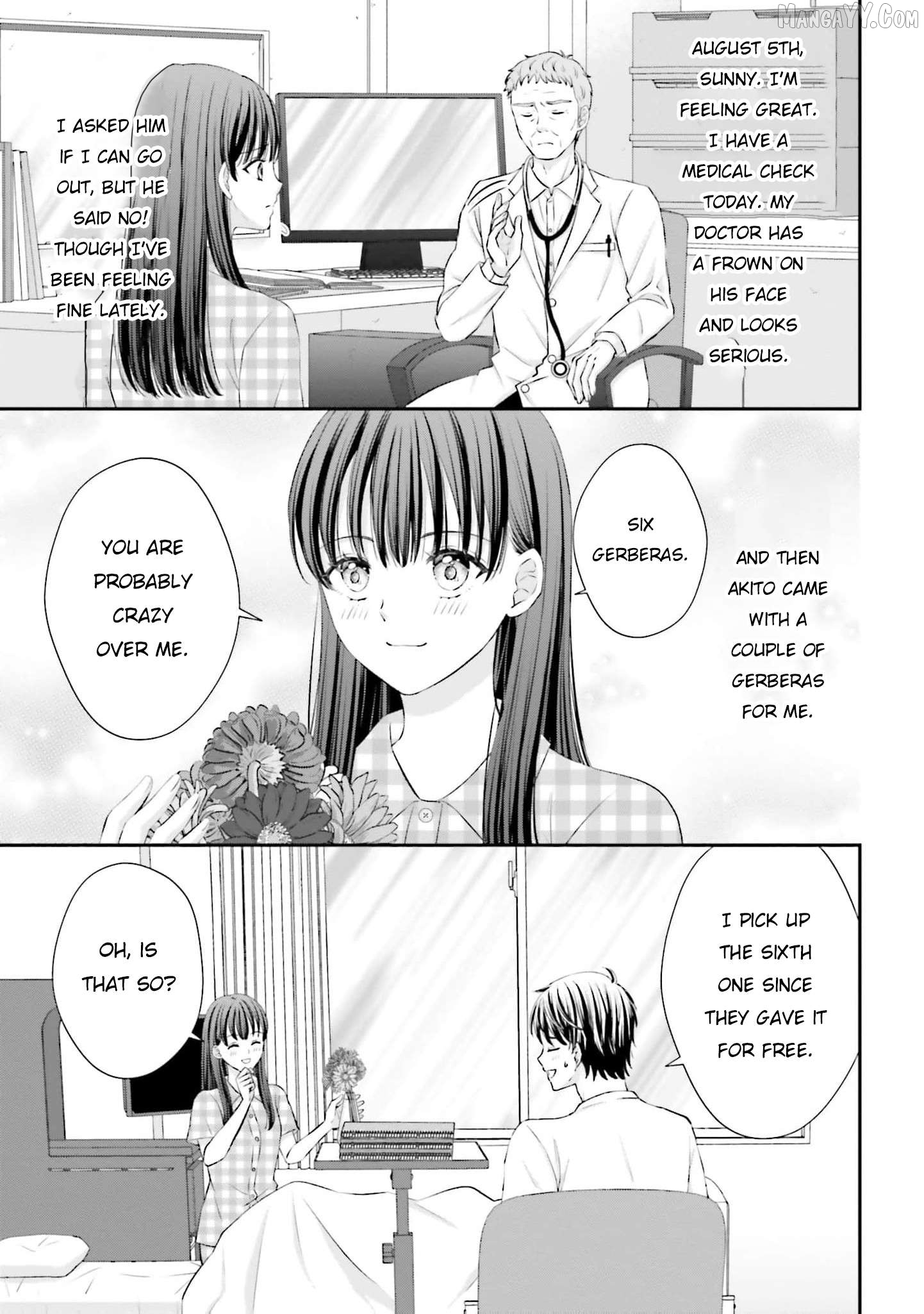 Yomei Ichinen to Senkokusareta Boku ga, Yomei Hantoshi no Kimi to Deatta Hanashi Chapter 11 - page 9